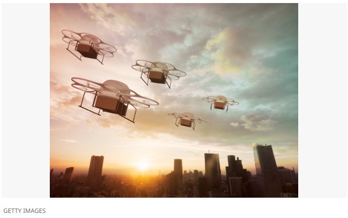 Drone fleet control optimized by quantum technology Drone fleet control optimized by quantum technology