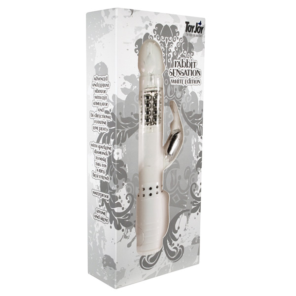 Rabbit Sensation Hvit Rabbit-vibrator 1
