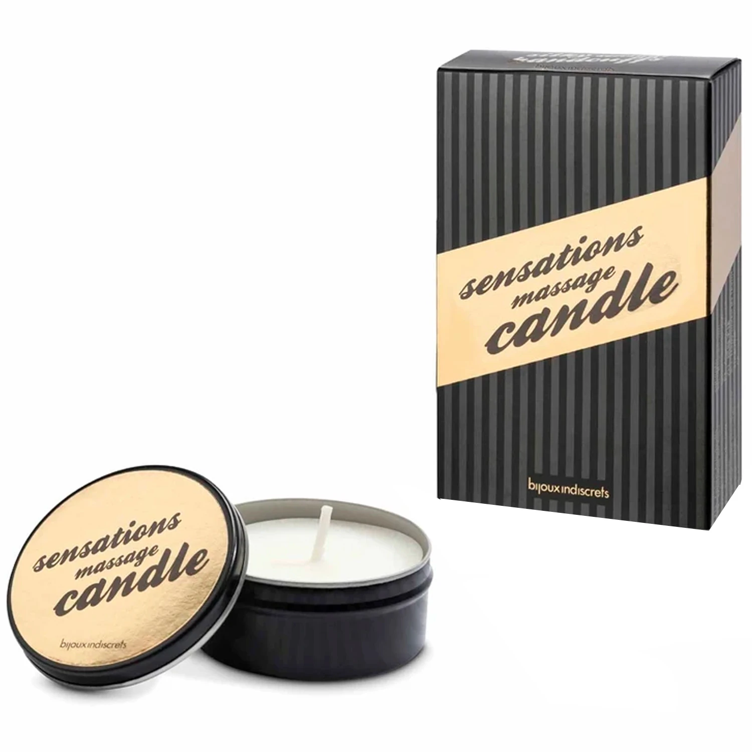 Bijoux Indiscrets Sensations Massage Candle Massasjelys 35 g 1