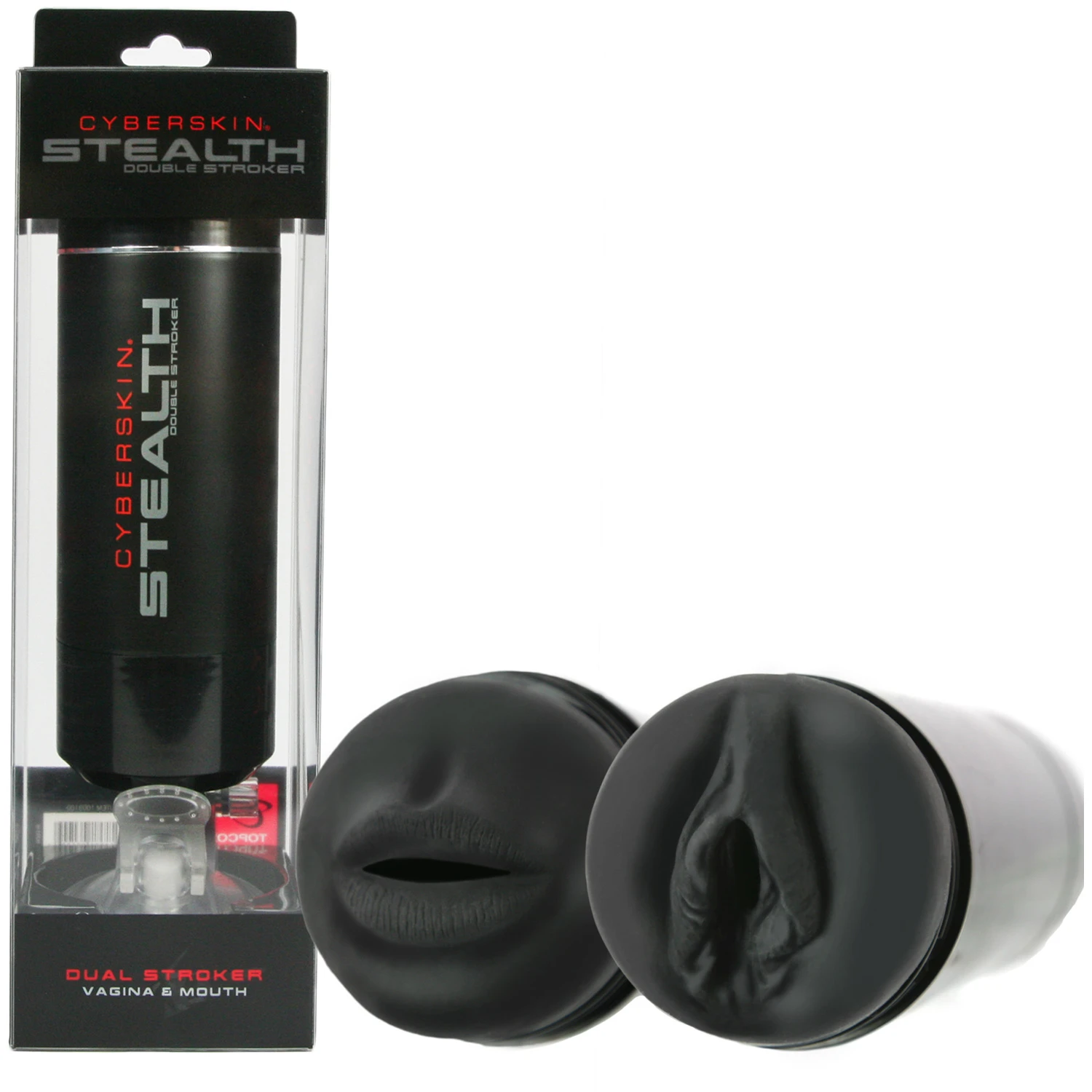 Topco Cyberskin Stealth Double Stroker Masturbateur var 1
