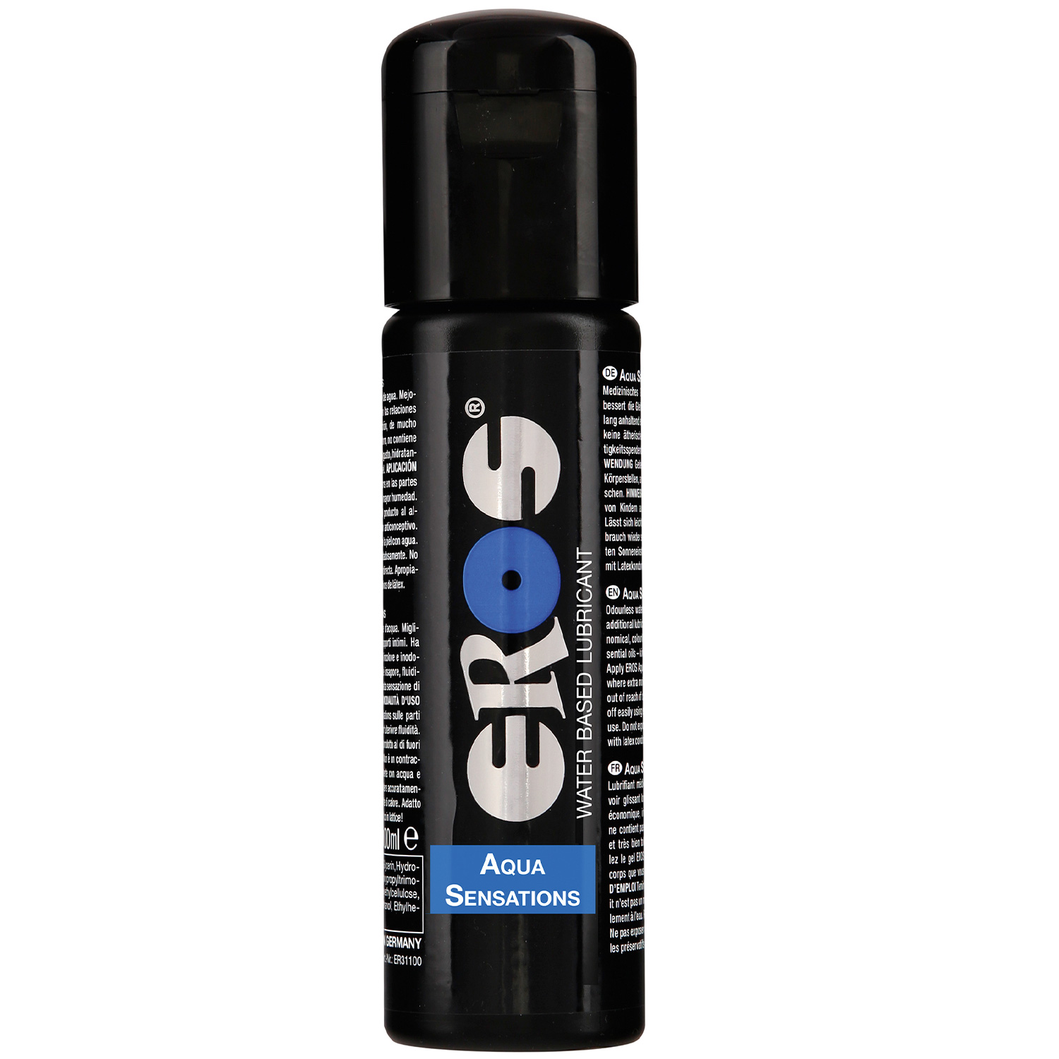 Eros Aqua Sensations Vandbaseret Glidecreme 100 ml - Clear