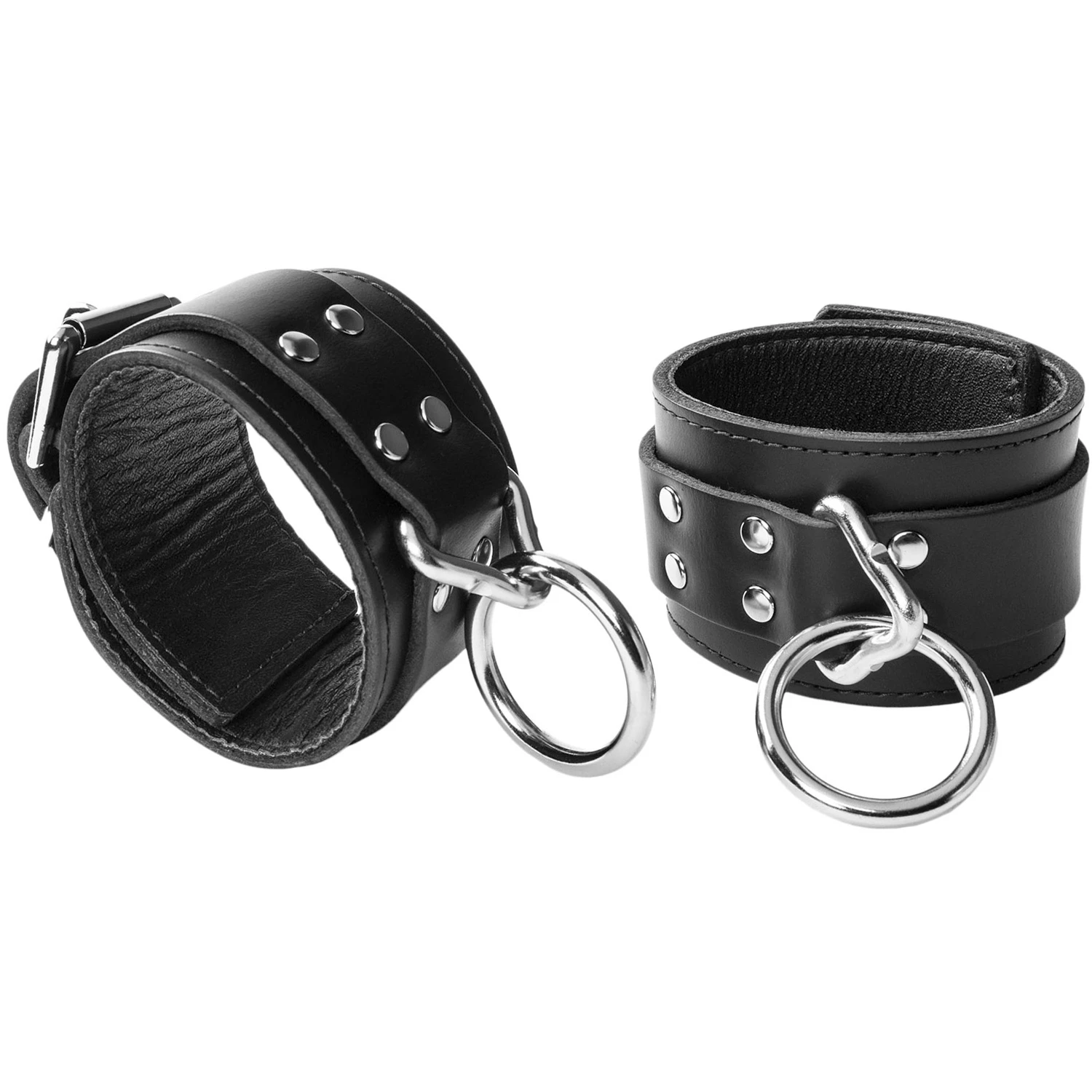Spartacus Locking Leather Fußfesseln var 1