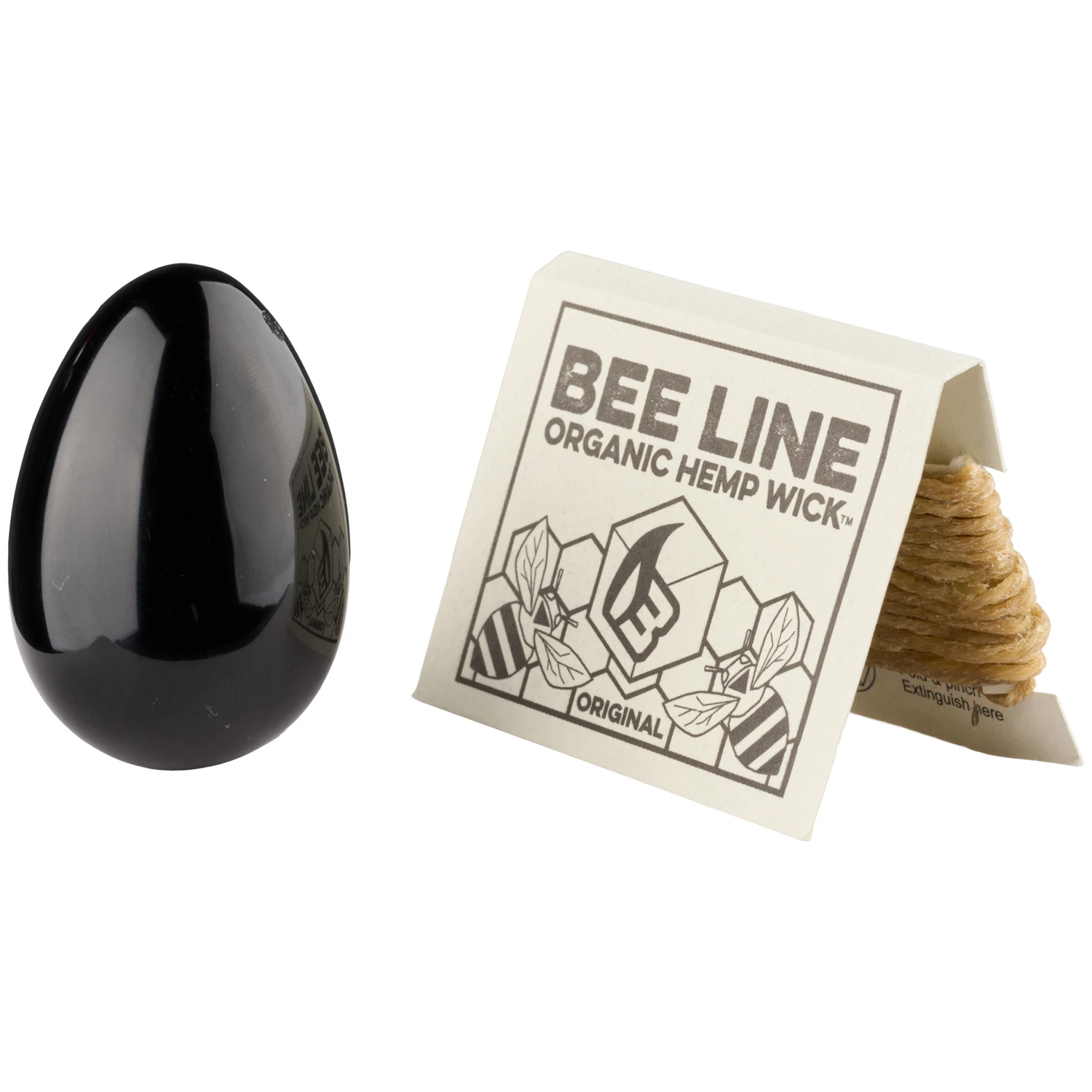 Chakrubs Yoni Egg Xaga Black Obsidian var 1