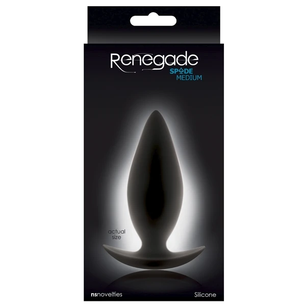 Renegade Spade Silikone Butt Plug 1