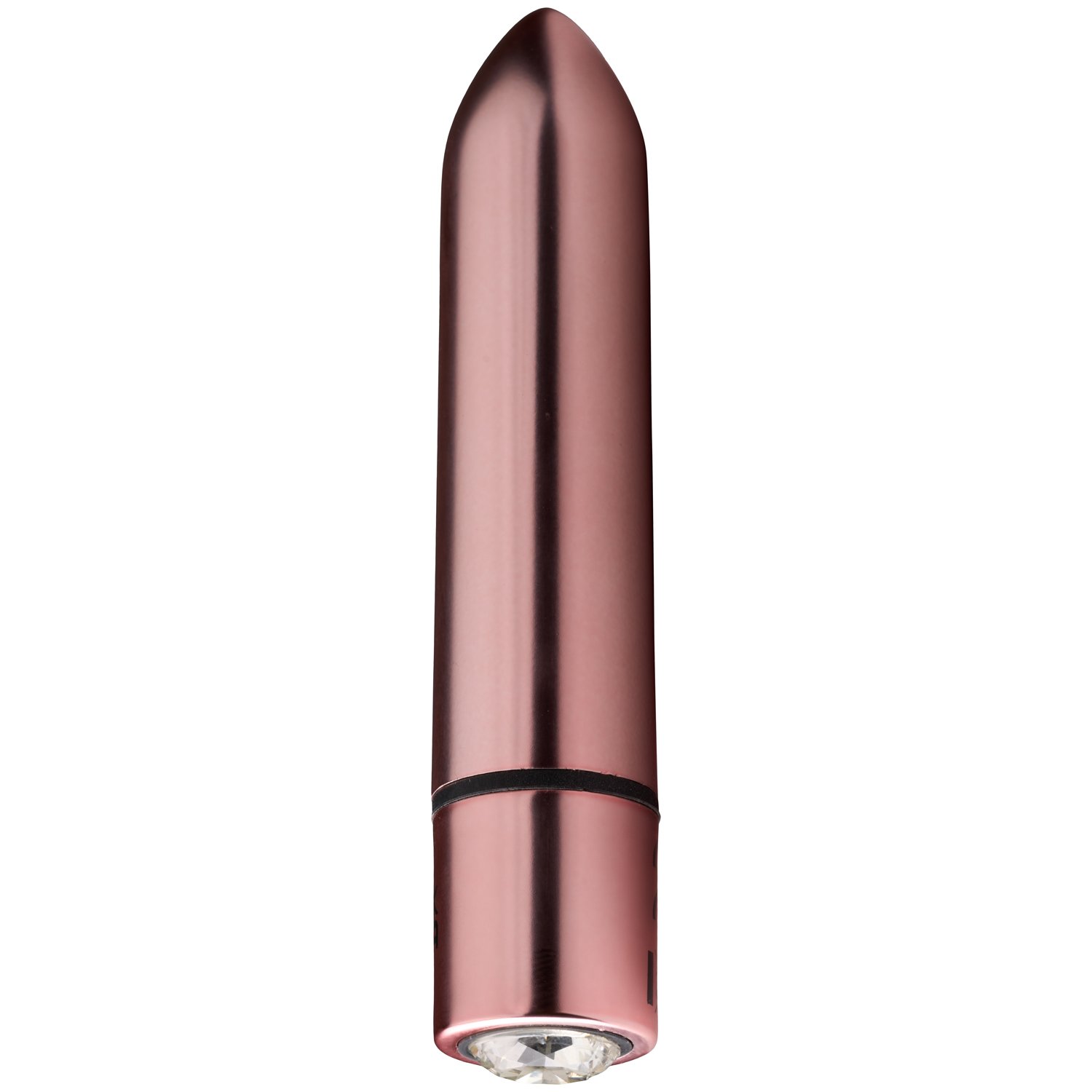 Baseks Uppladdningsbar Glamorous Jewel Bulletvibrator      - Roséguld