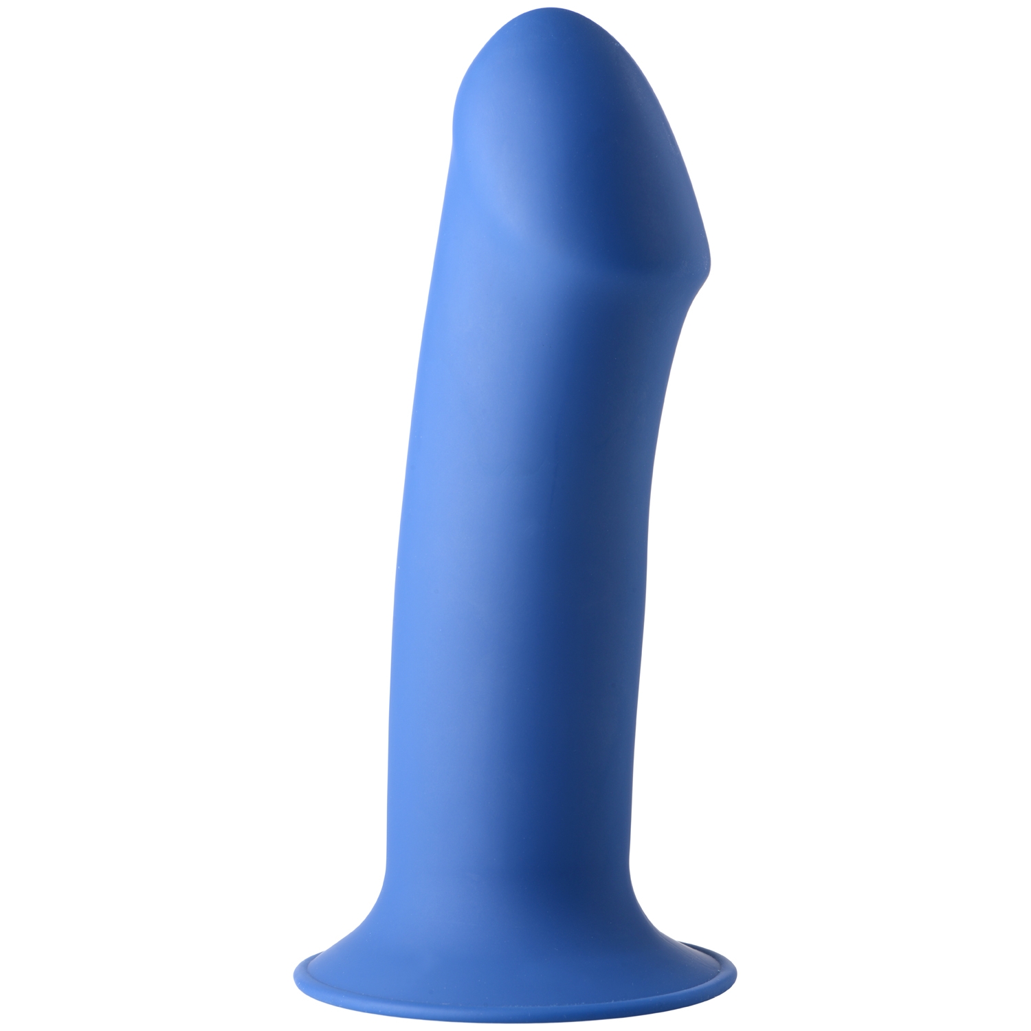 Squeeze-It Squeezable Blå Dildo 18,5 cm - Dark Blue thumbnail