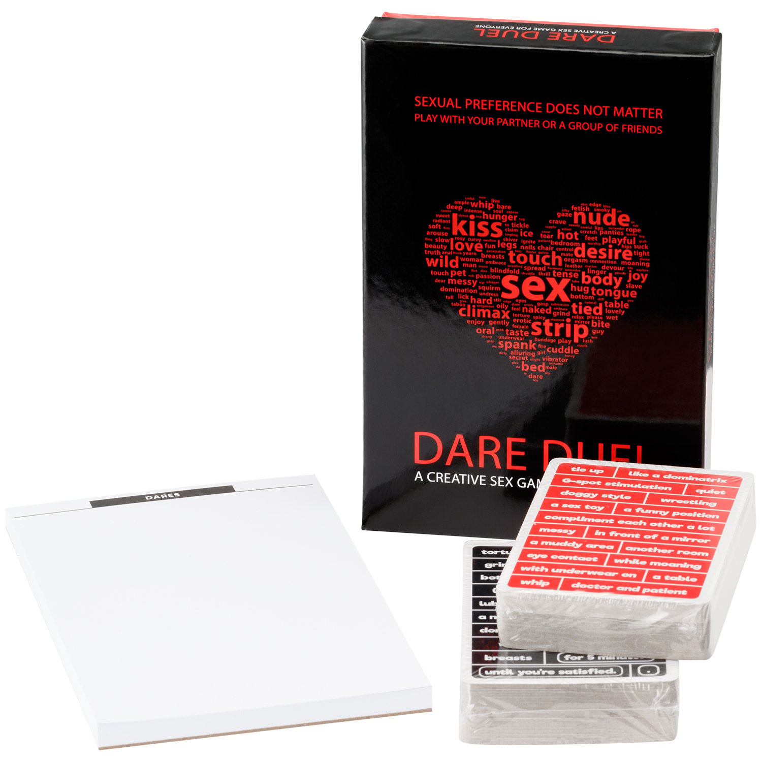 Tingletouch Games Dare Duel Sexspel för Par     - Blandade färger