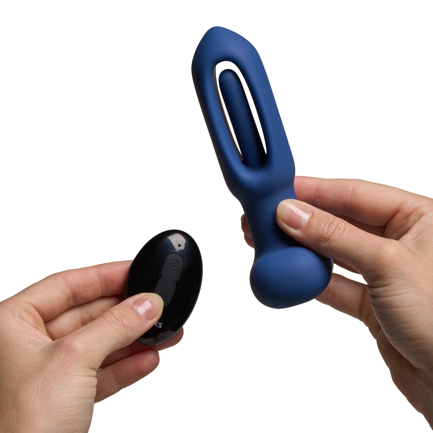 Anos RC Flicking Tongue Butt Plug med Fjärrkontroll 14,1 cm var 2