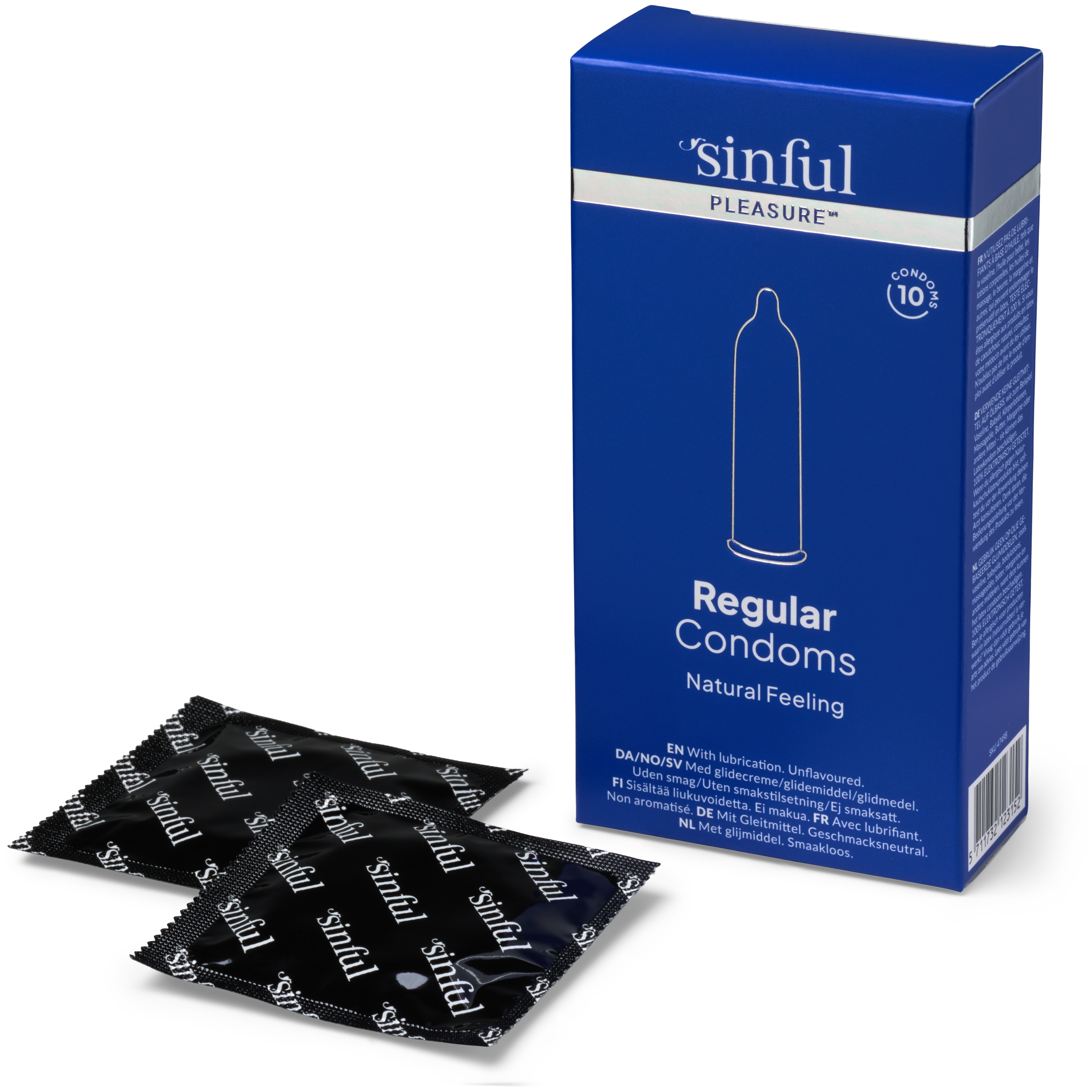 New Product - Sinful Pleasure Regular Condoms 10 Pack var 1