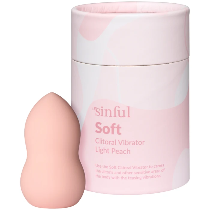 Sinful Soft Light Peach Klitoris Vibrator var 1