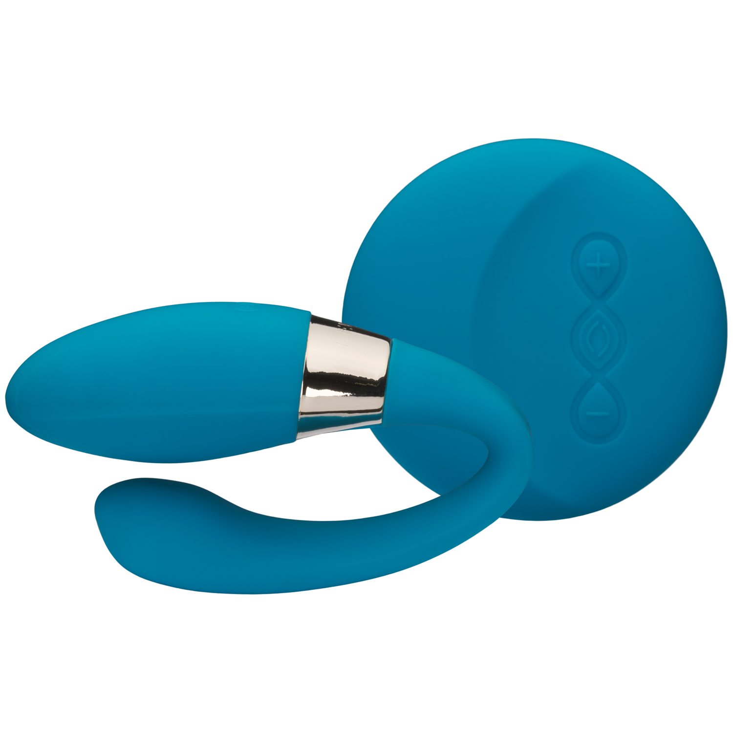 LELO Tiani Duo Dual-Action Par Vibrator med Fjernbetjening - Blue thumbnail