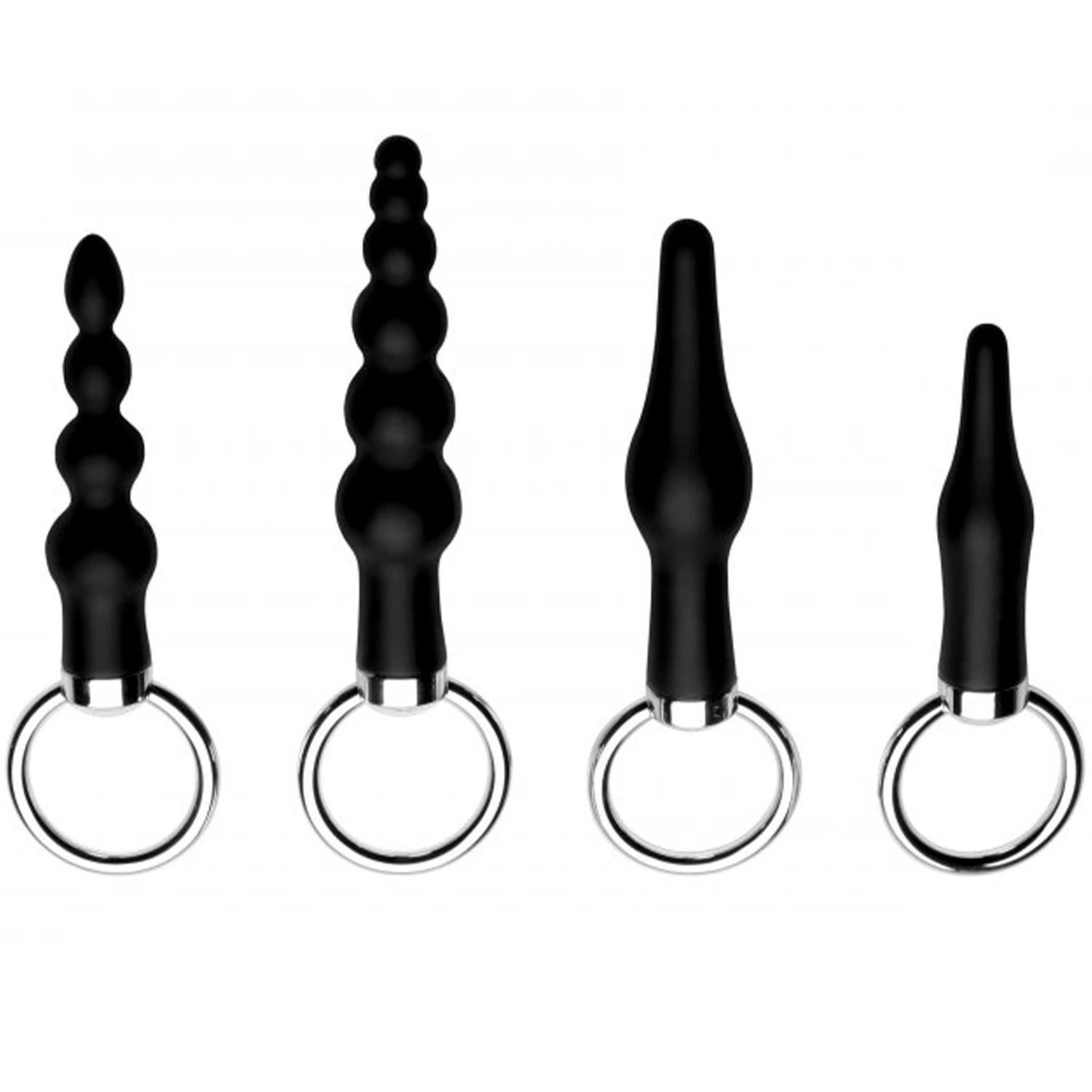 Master Series Ringed Rimmers Analpluggsett var 1