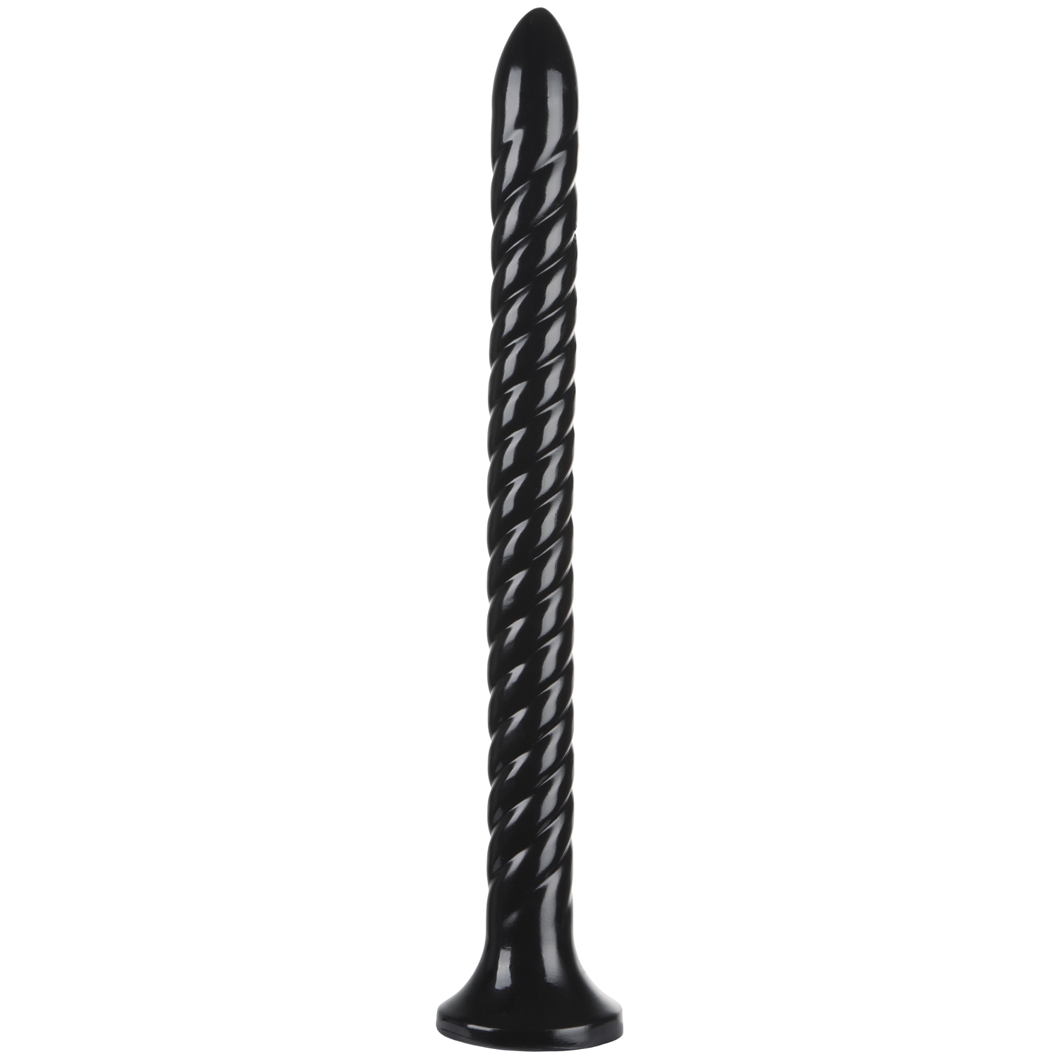 Ouch! Swirled Anal Snake 40 cm - Black