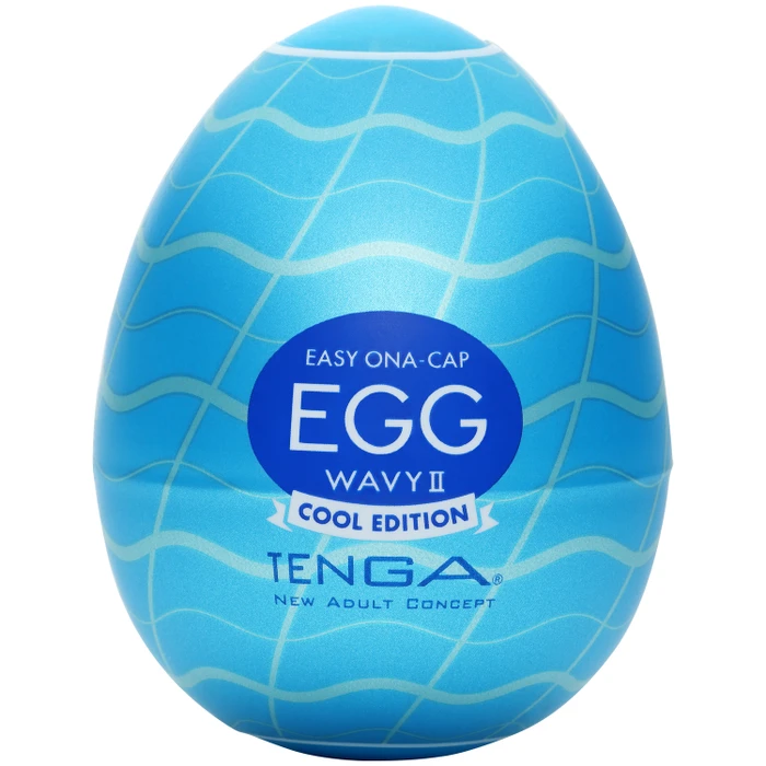 TENGA Egg Wavy II Cool Edition Masturbator var 1