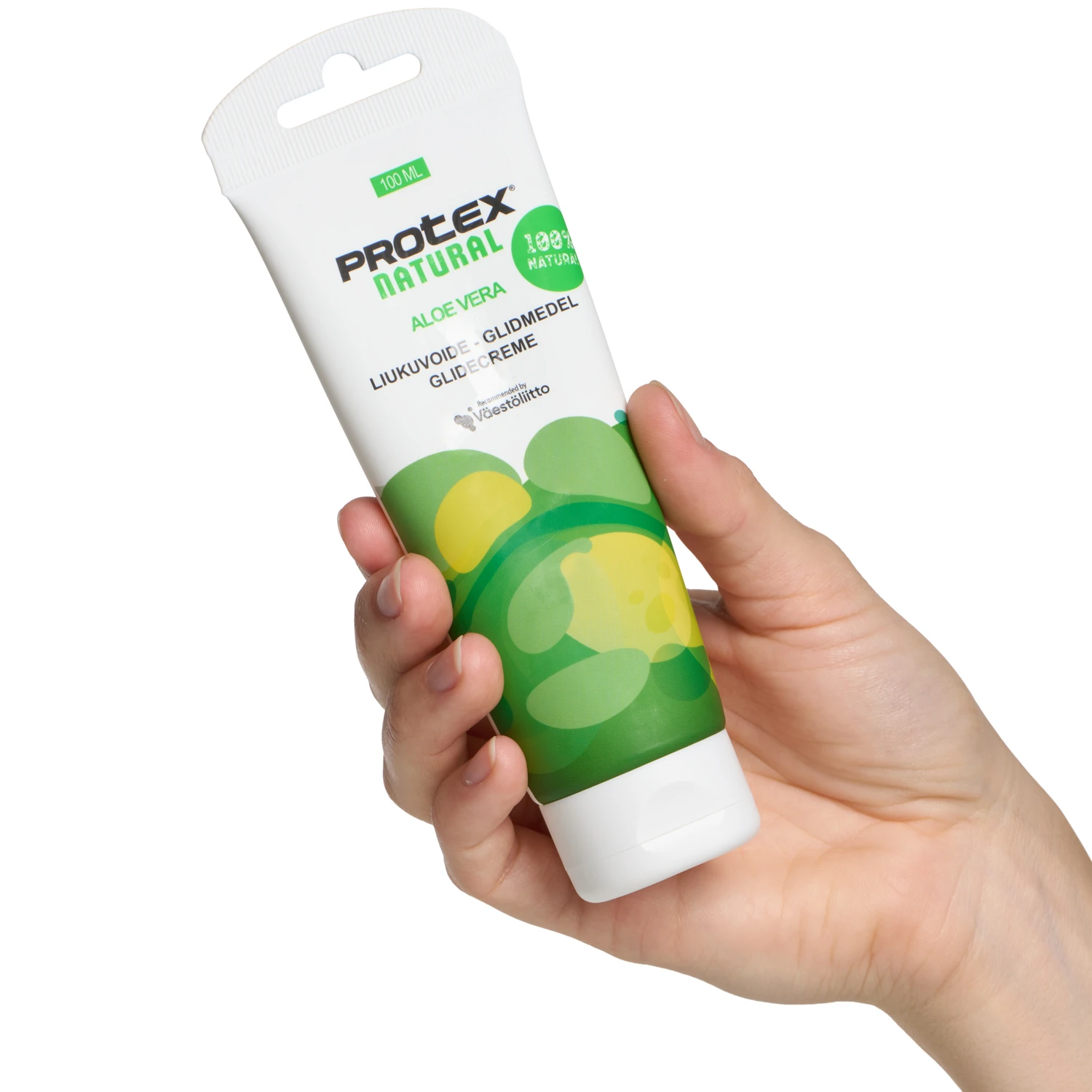 Protex Natural Aloe Vera Vesipohjainen Liukuvoide 100 ml var 2