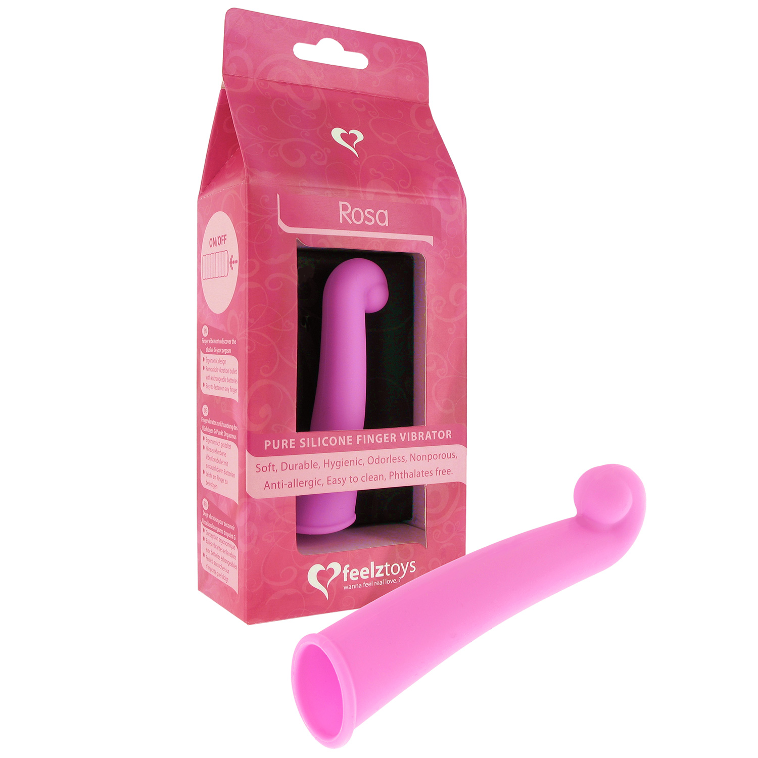 Feelztoys Rosa Fingervibrator 1