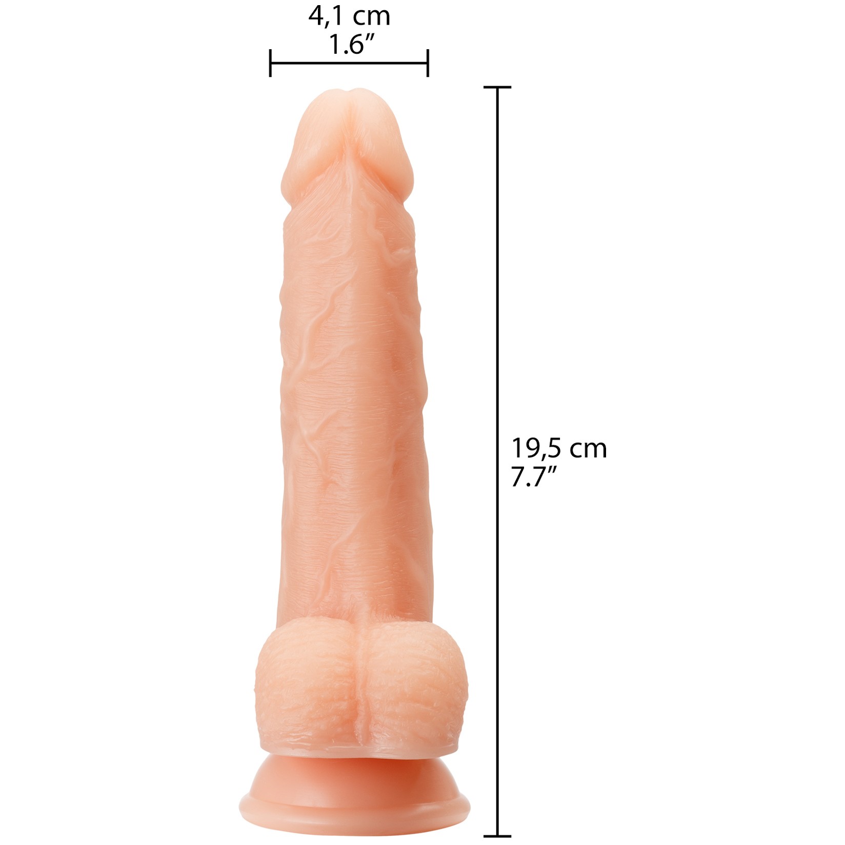 Willie City Luxe Realistic Dildo 19.5 cm 1