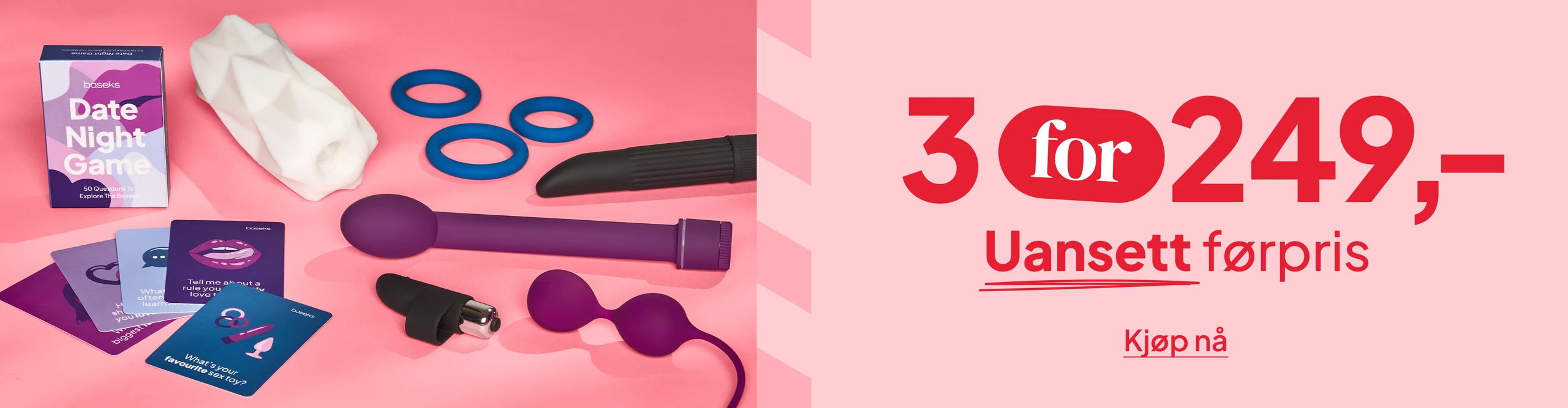 3 for 249,- Uavhengig av førpris! desktop