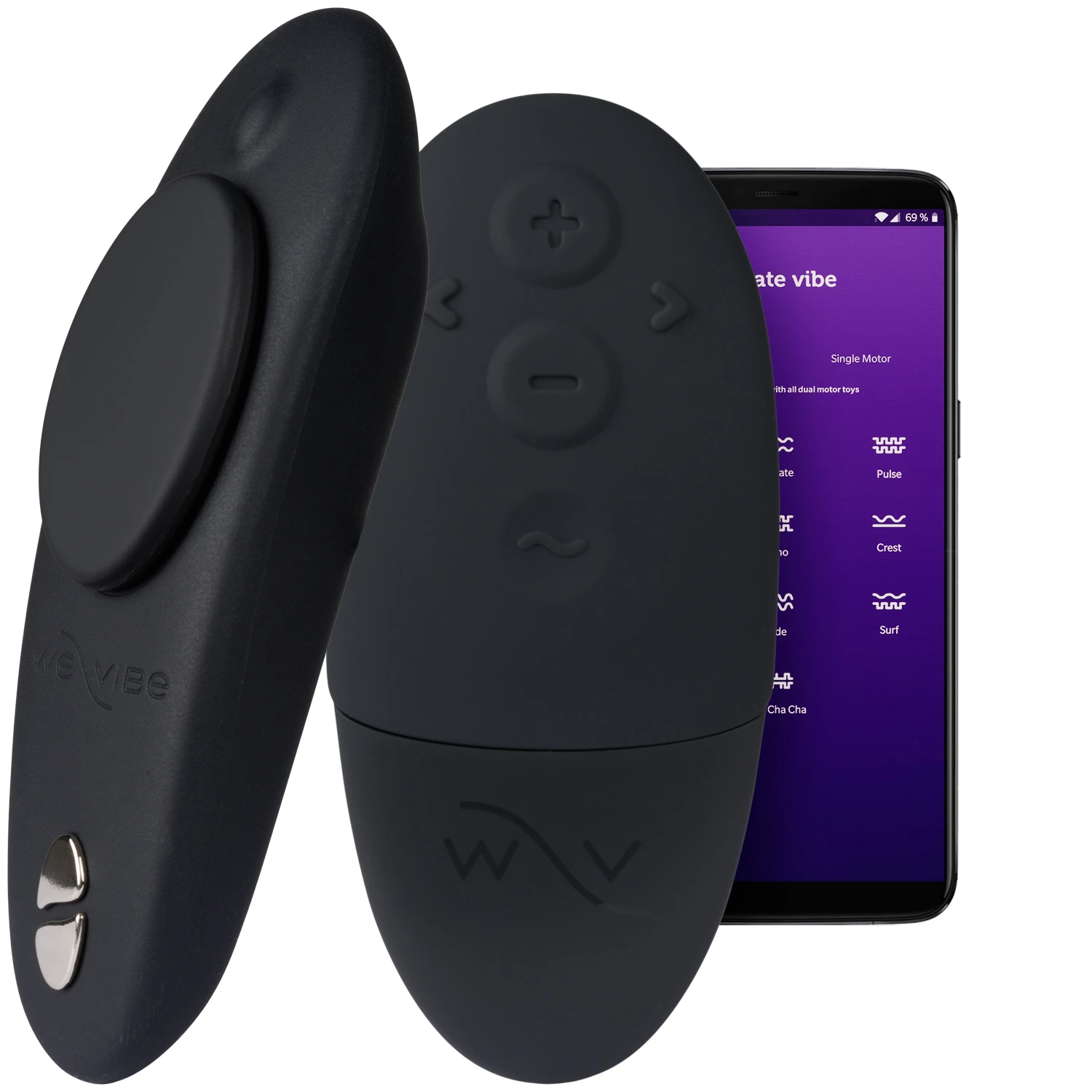 We-Vibe Moxie+ Vibromasseur pour Culotte Télécommandé var 1