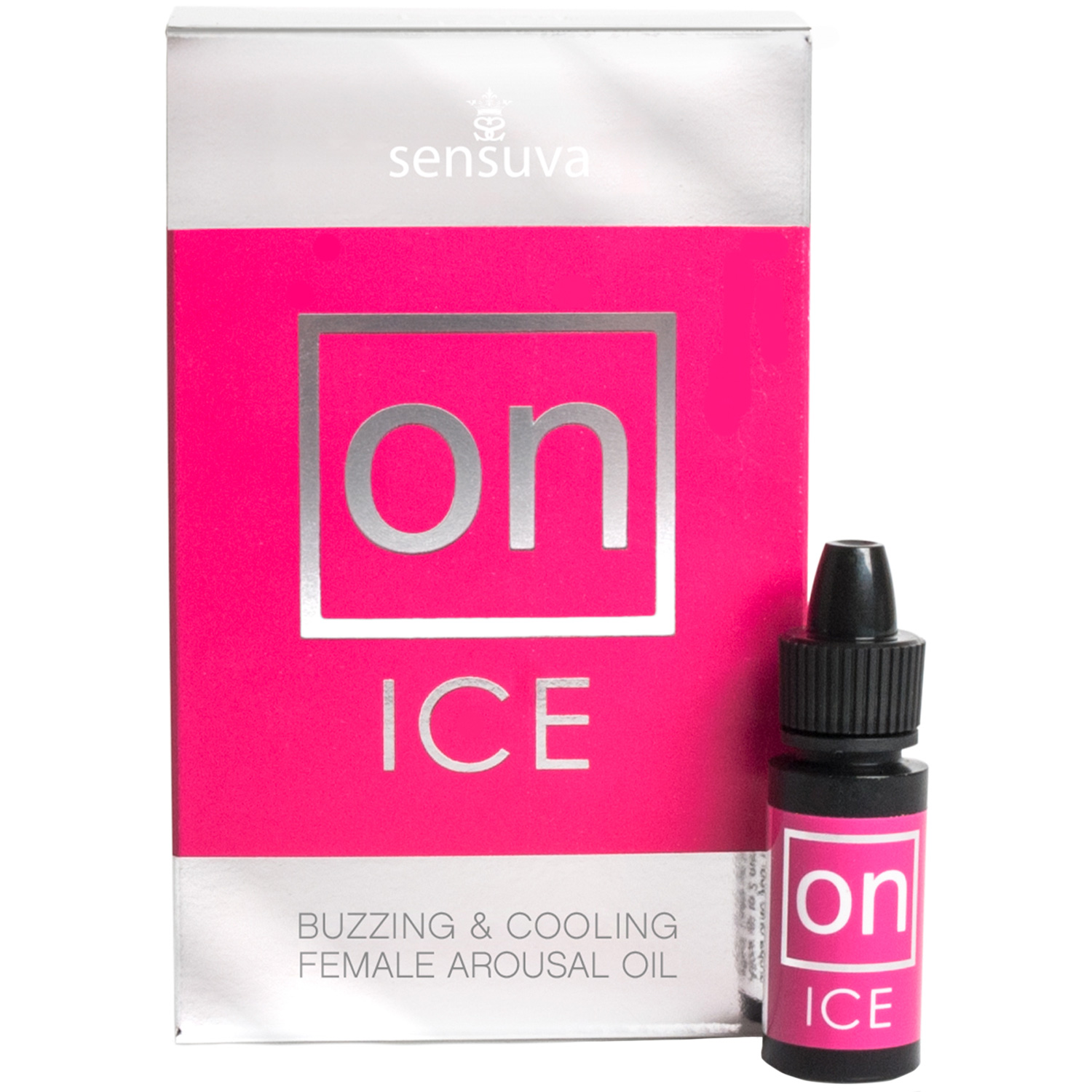 Sensuva ON Ice Klitoris Stimuleringsolja 5 ml - Klar