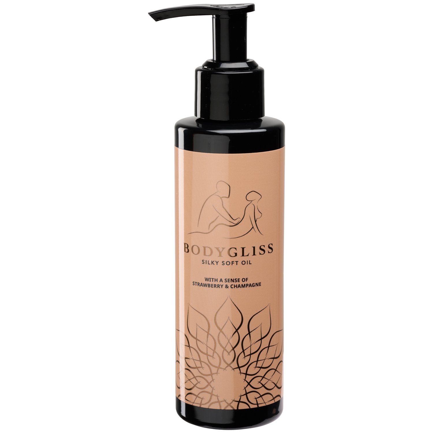Bodygliss Silky Soft Strawberry And Champagne Massageolie 150 Ml - Klar product image