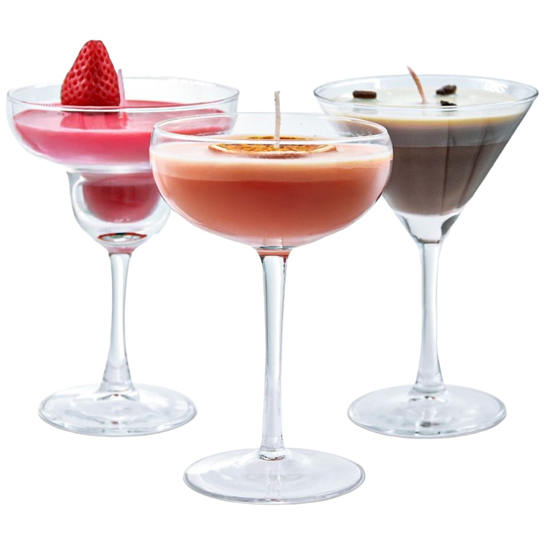 MikaMax Cocktail Candle Set var 1