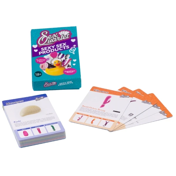 Sex Quartet Sexy Products Spillekort 1