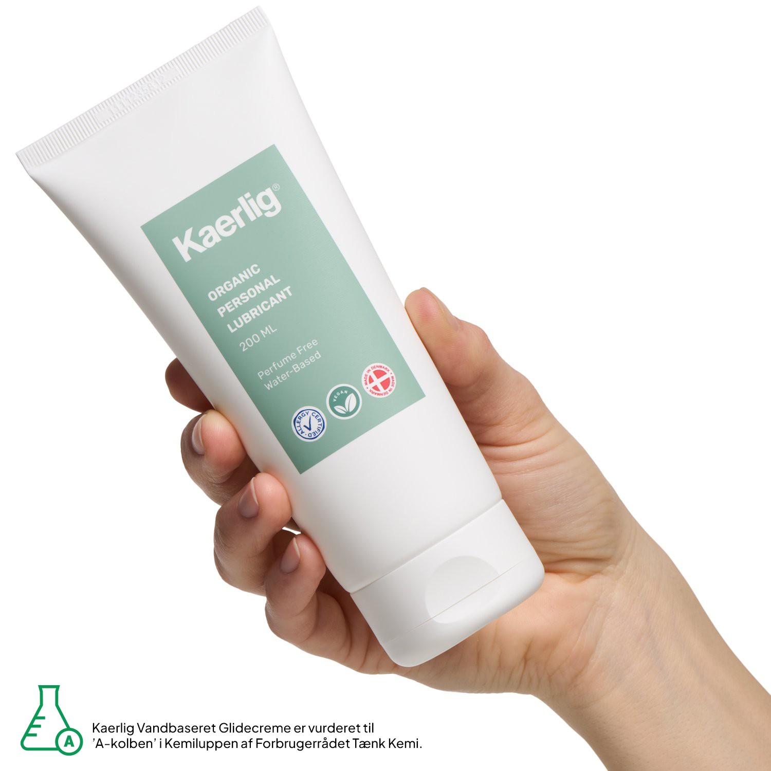 Kaerlig Økologisk Vandbaseret Glidecreme 200 ml var 2