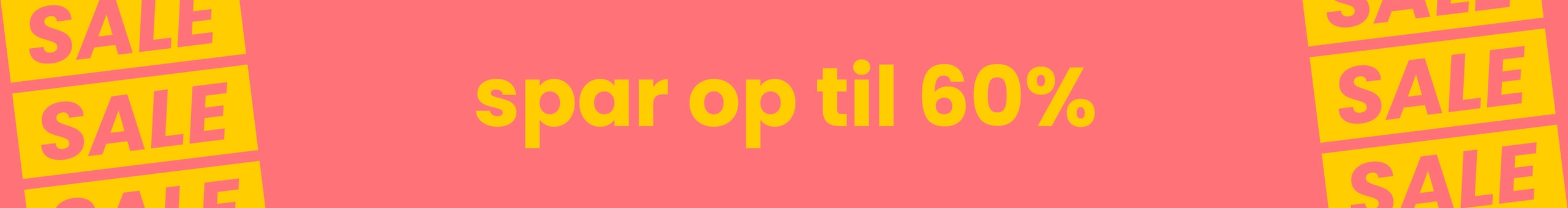 Sale - Spar op til 60% desktop