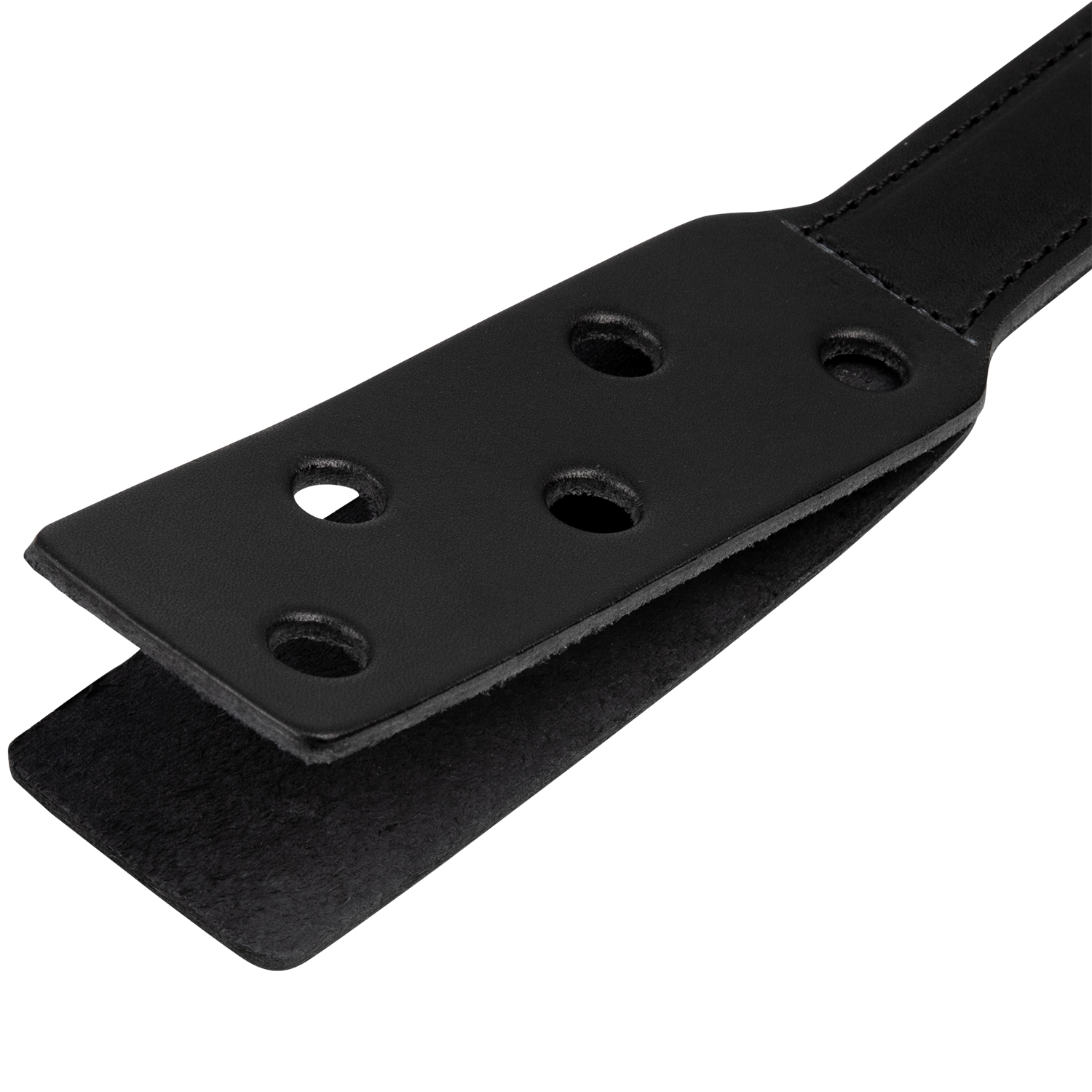 Spartacus Mini Leren Slapper met Gaten 1