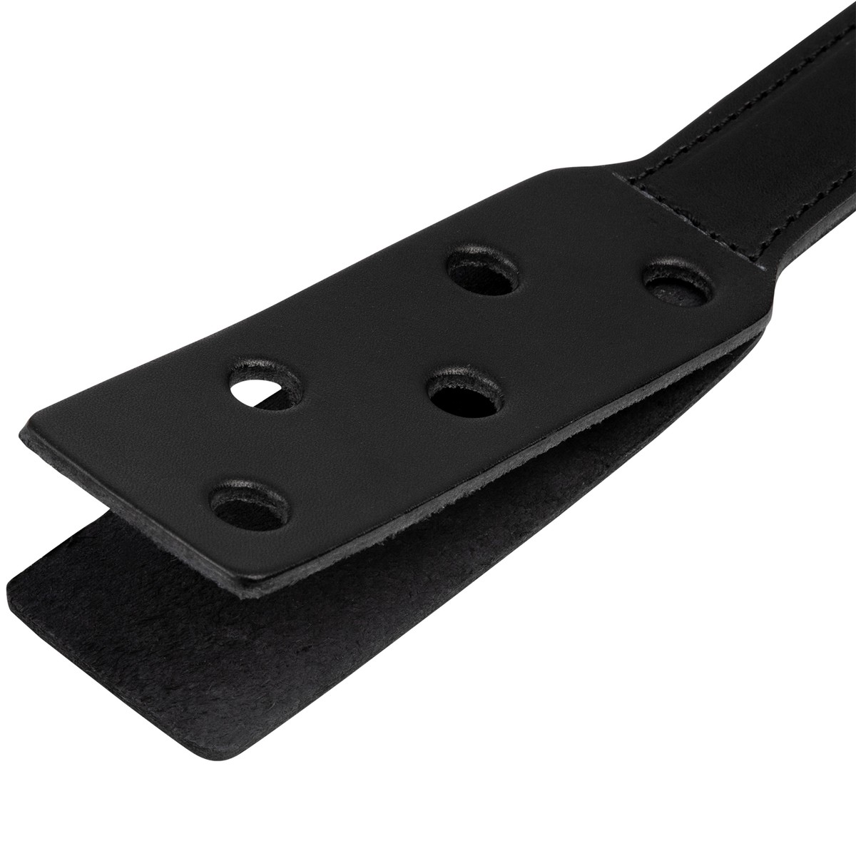 Spartacus Lær Spanking Slapper med Hull - Hurtig Levering.