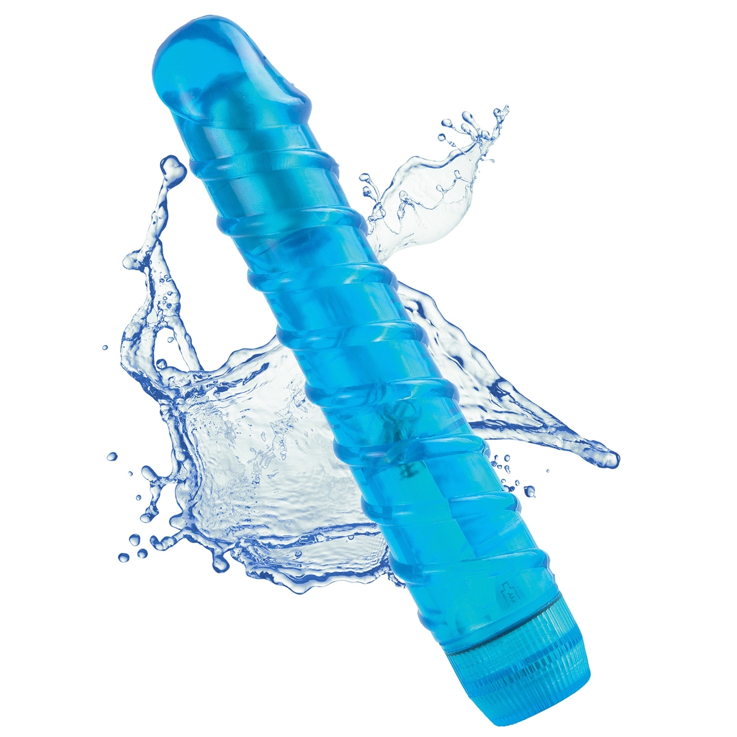 Juicy Jewels Aqua Crystal Dildovibrator 1