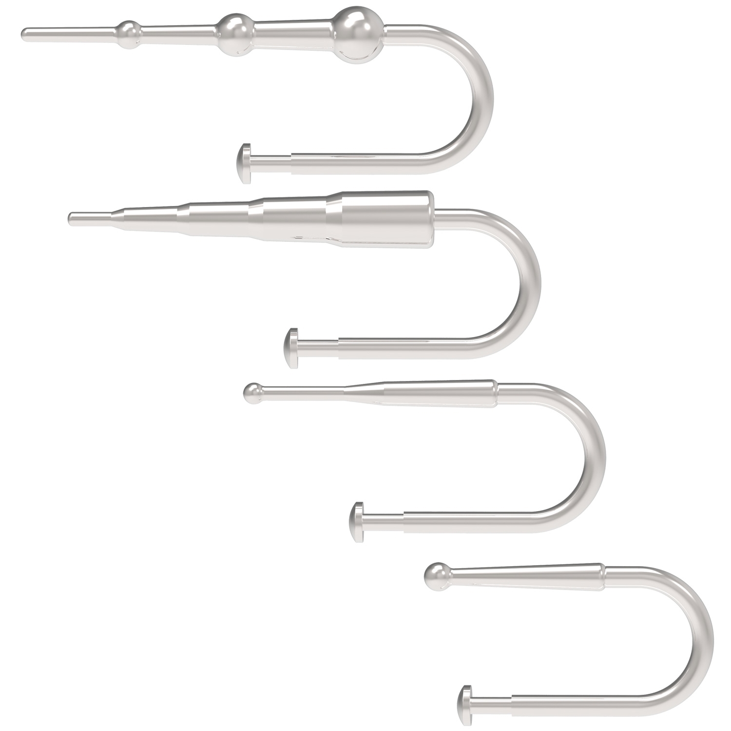 Kink Penisring- und Plug-Set 1
