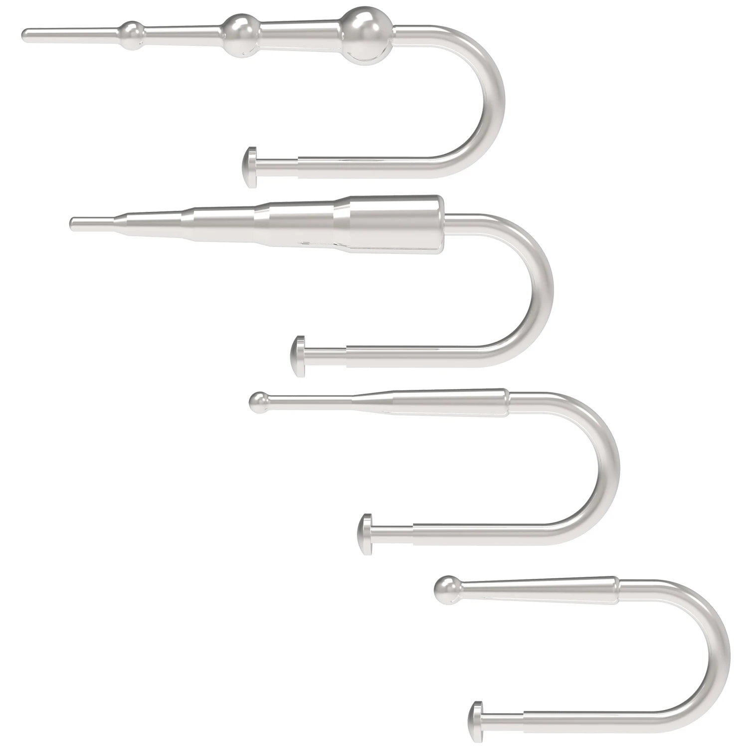 Kink Penis Ring og Plugg Sett 1