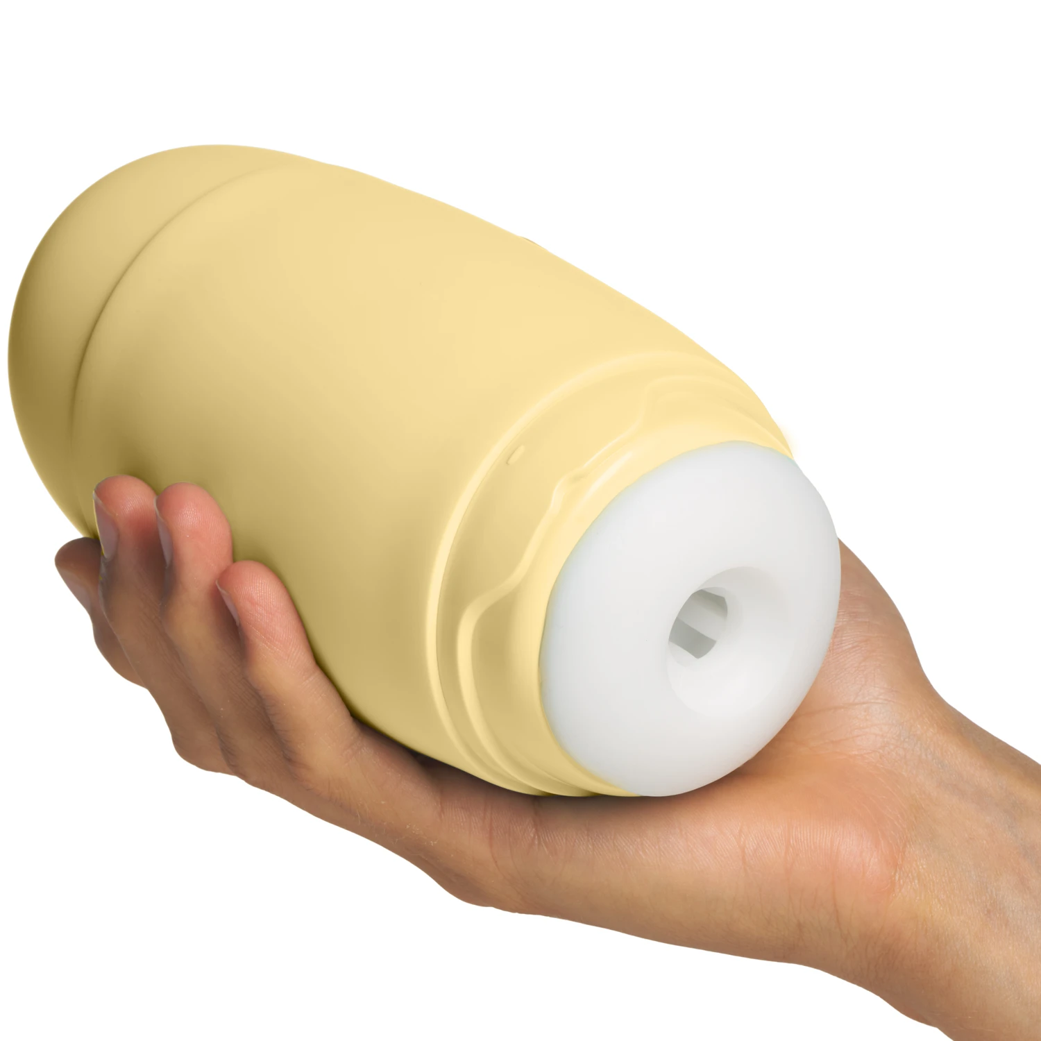 TENGA Puffy Springy Soft Custard Yellow var 2