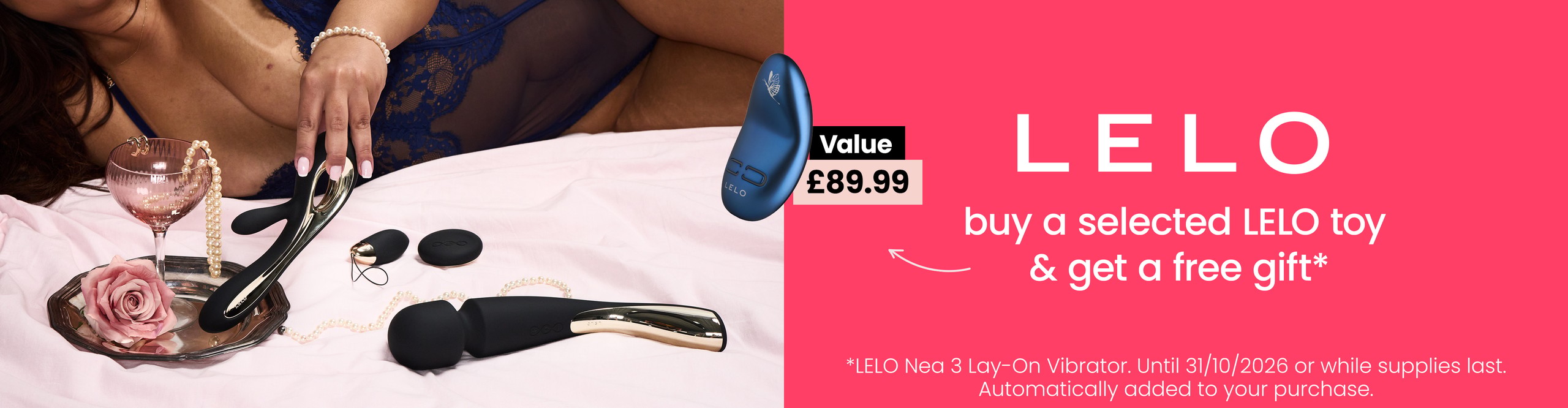 buy a selected LELO toy and get a free gift* desktop