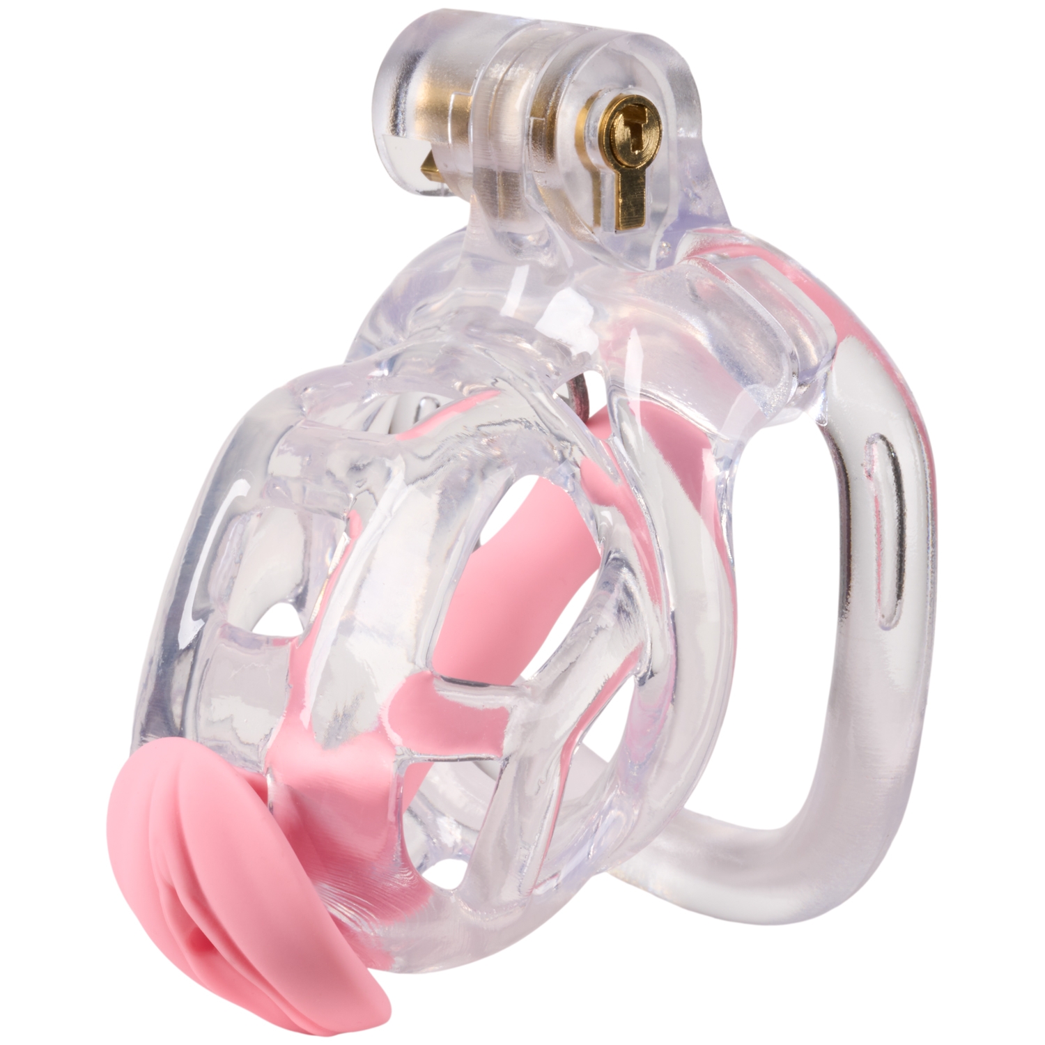 Cellmate Guardian Chastity Cage Clear var 1