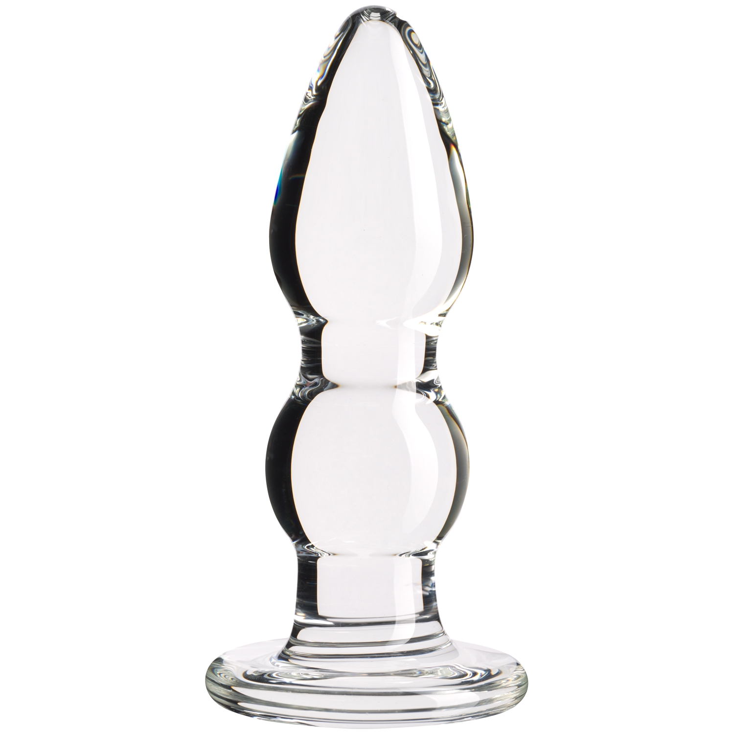 Sinful Groove Small Glas Butt Plug - Clear