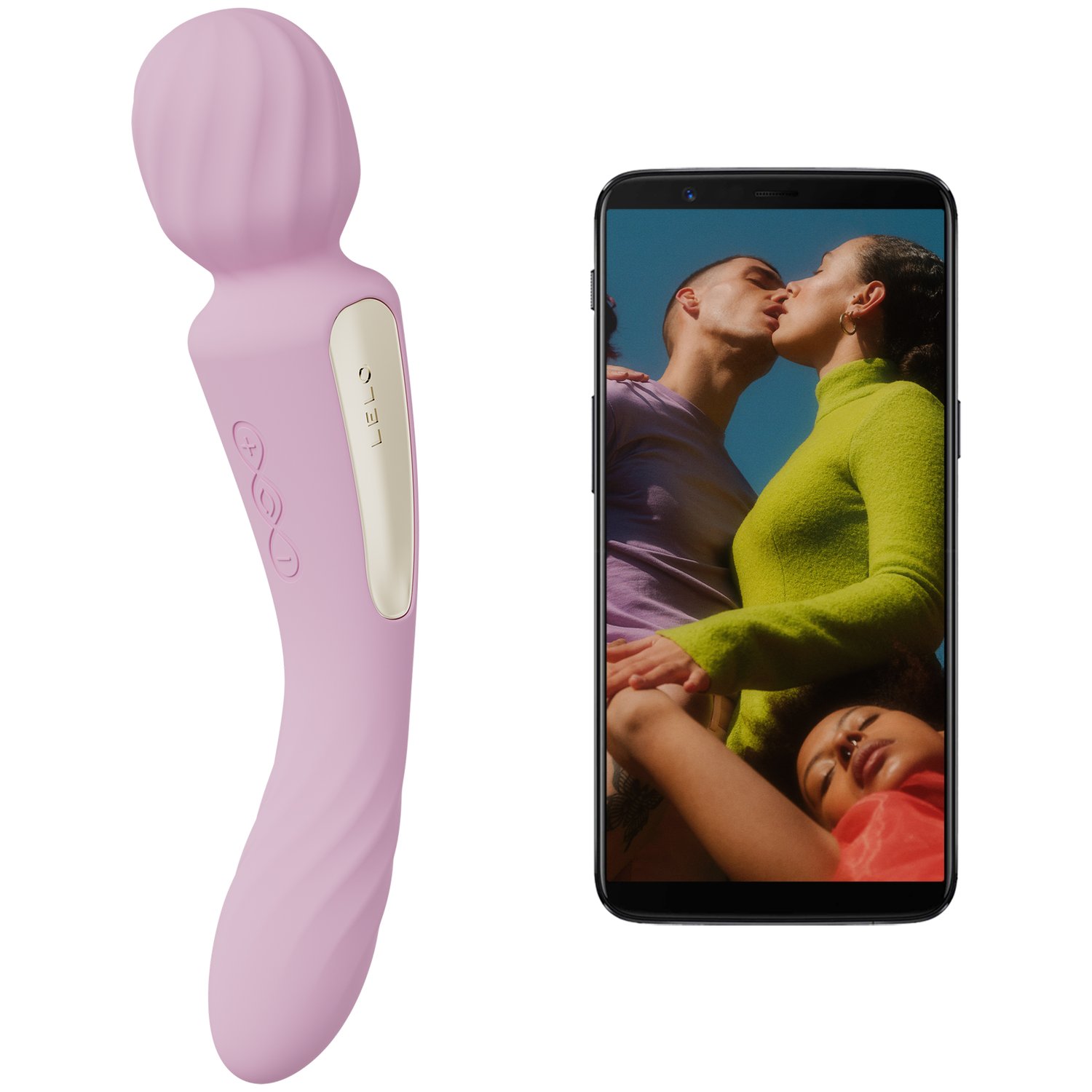 Lelo Switch Dobbeltsidet Wand Vibrator      - Pink