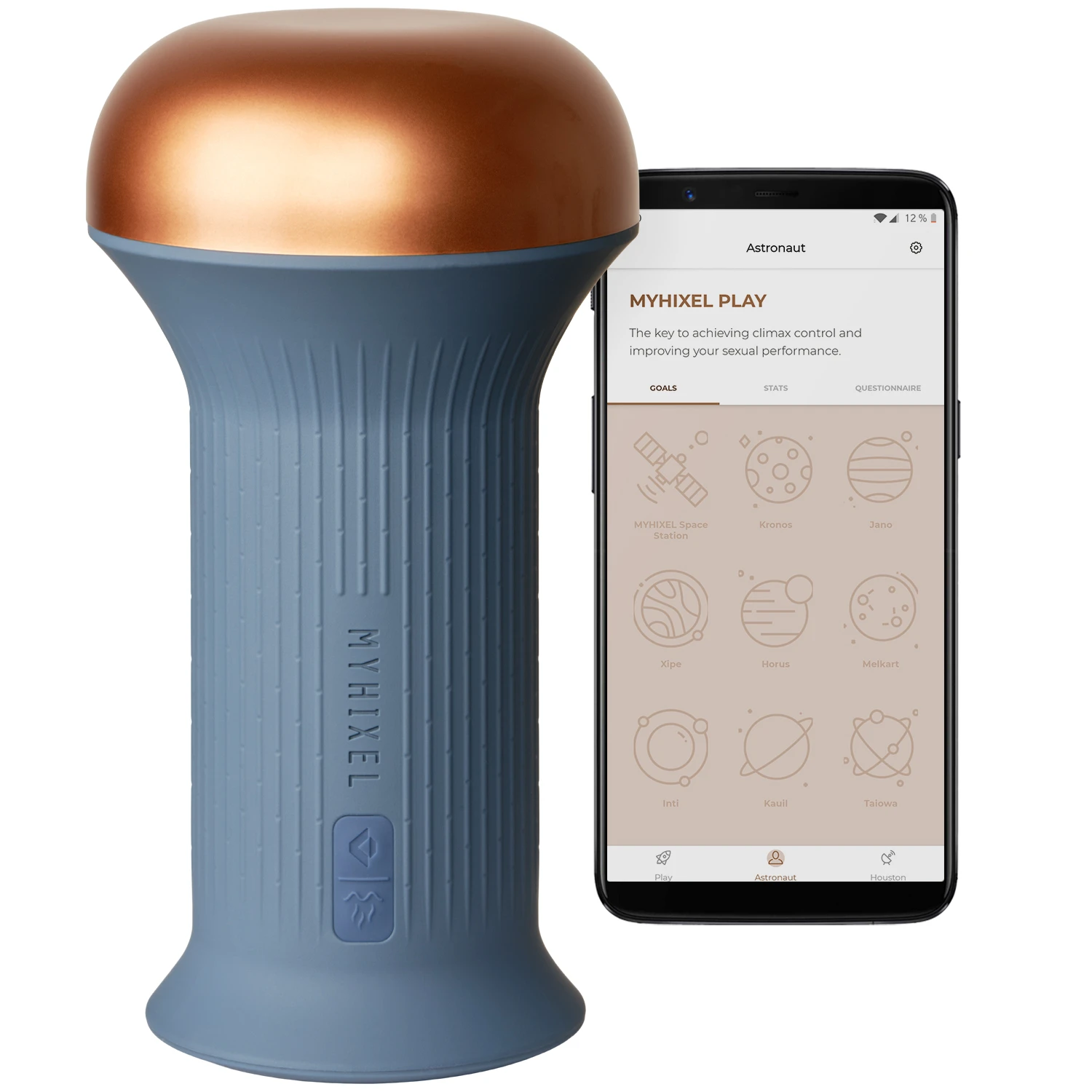 Myhixel Control App-styrt Trenings Masturbator var 1