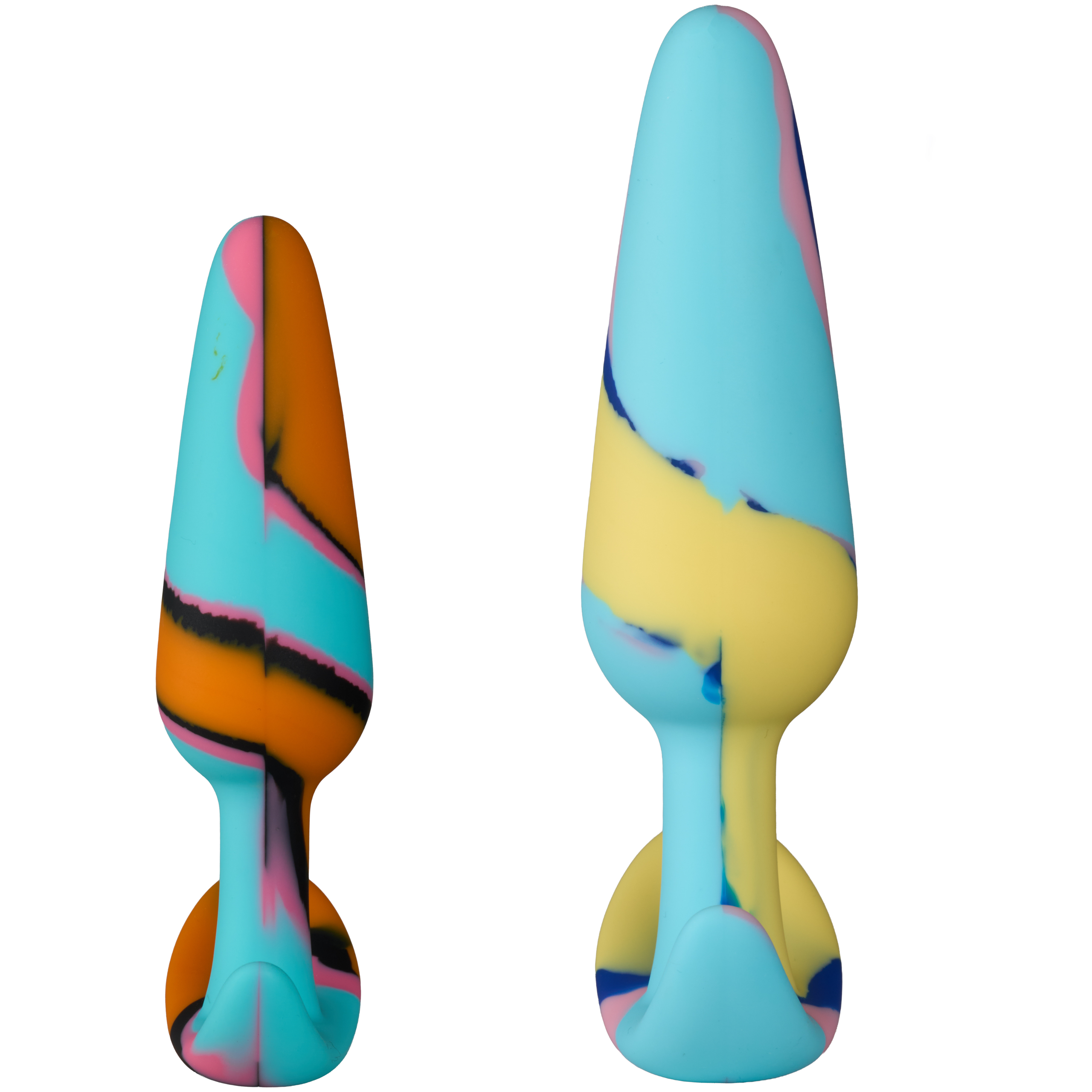 Baseks Multicolor Buttplug Set var 2