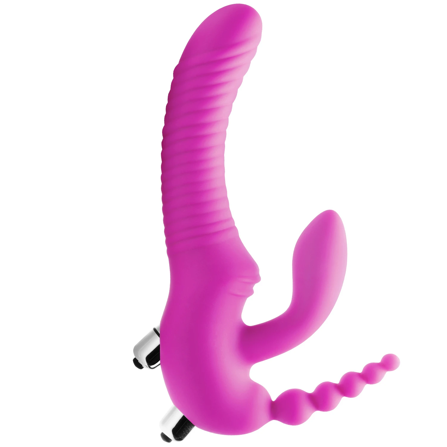 Strap U Regal Rider Triple G Vibrierender Umschnalldildo var 1