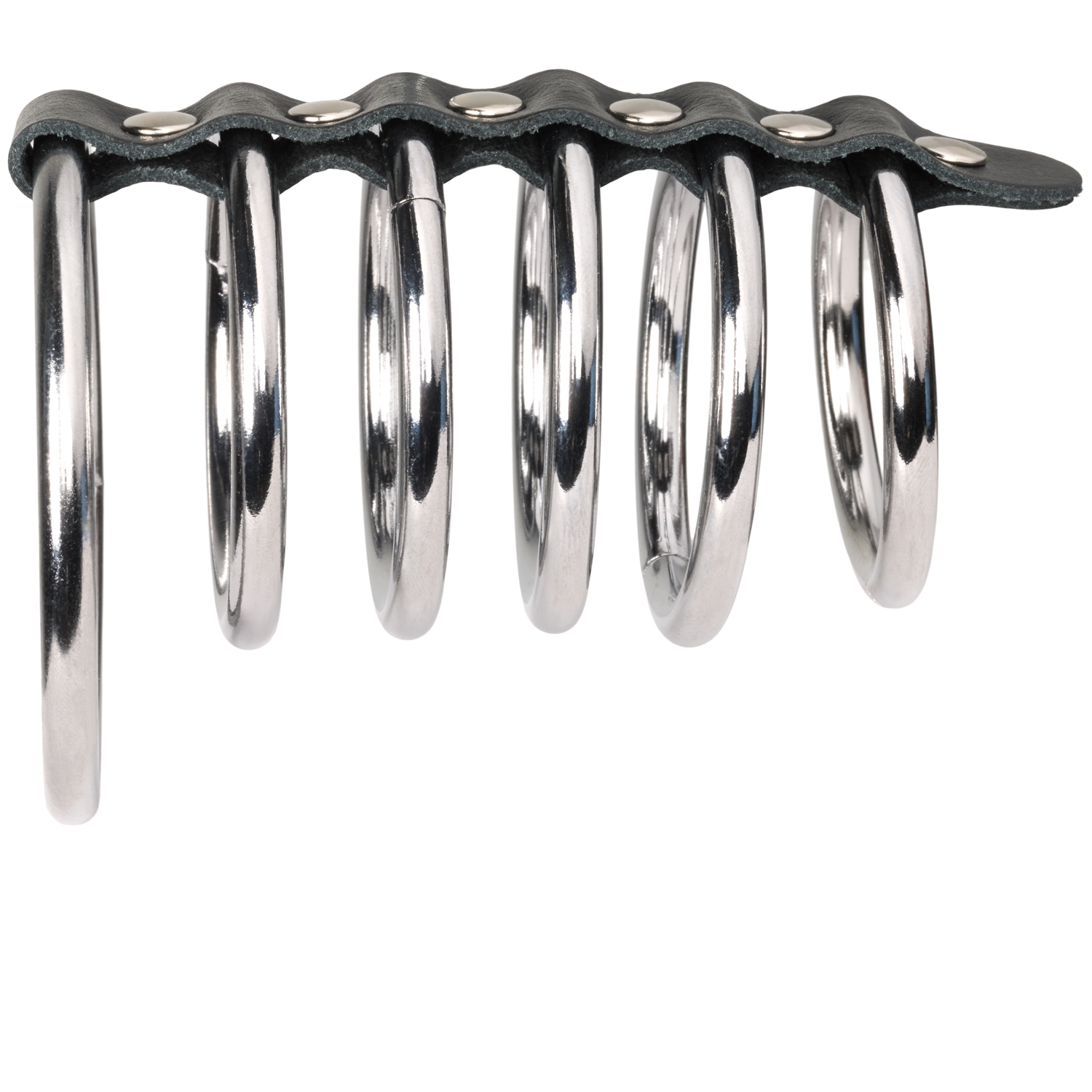 Rimba Penisring-Röhre mit Hodenring aus Metall 1