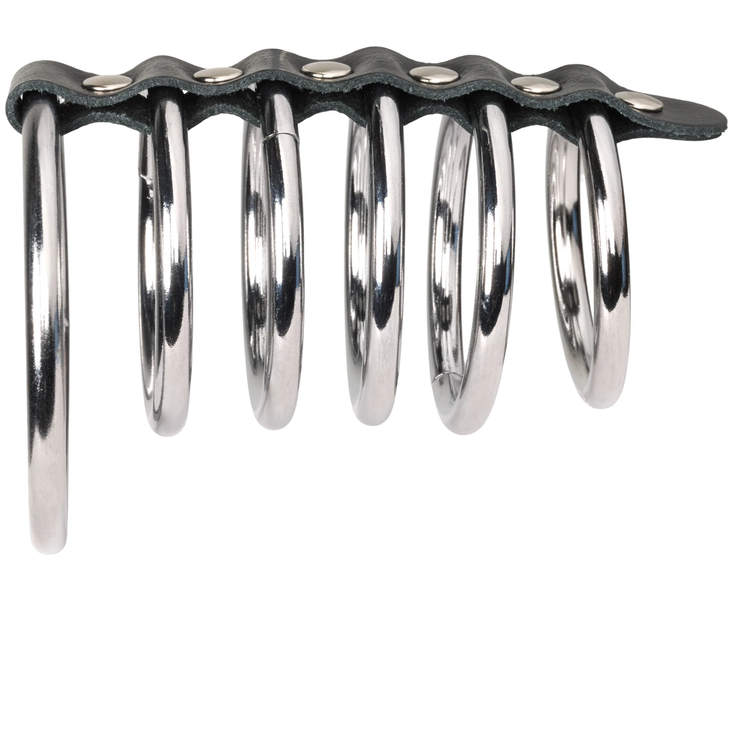 Rimba Penisring-Röhre mit Hodenring aus Metall 1