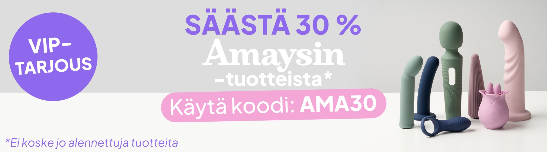 Säästä 30 % Amaysinista