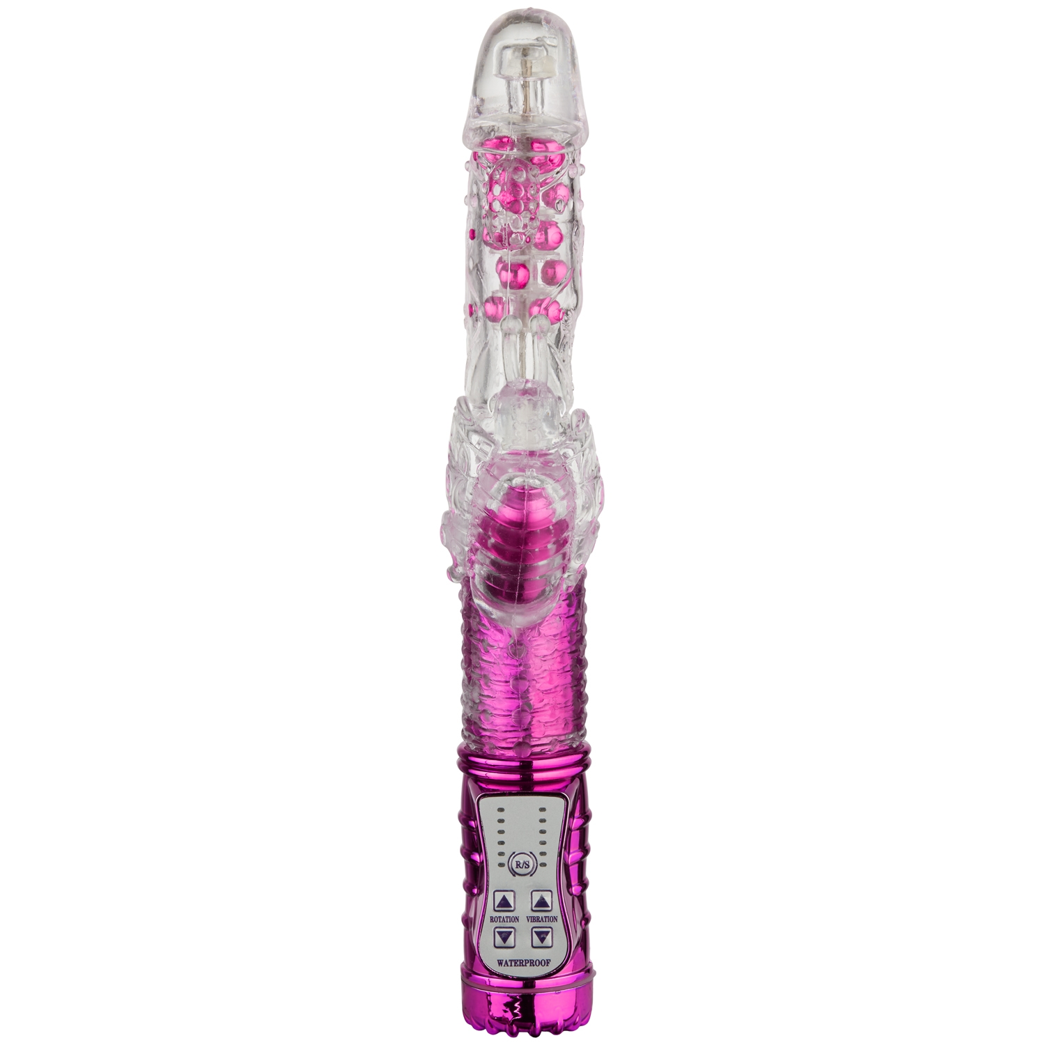 Baseks Thrusting G-spot Butterfly Oplaadbare Rabbit Vibrator 1