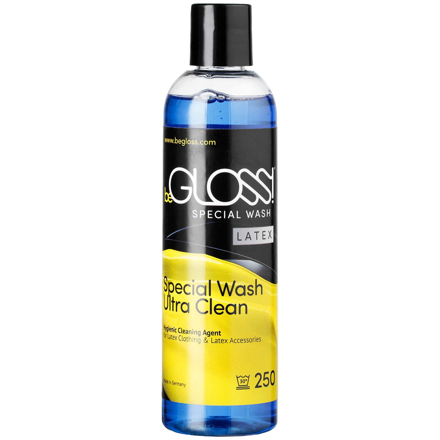 BeGloss Special Wash til Latex 250 ml    - Blå thumbnail