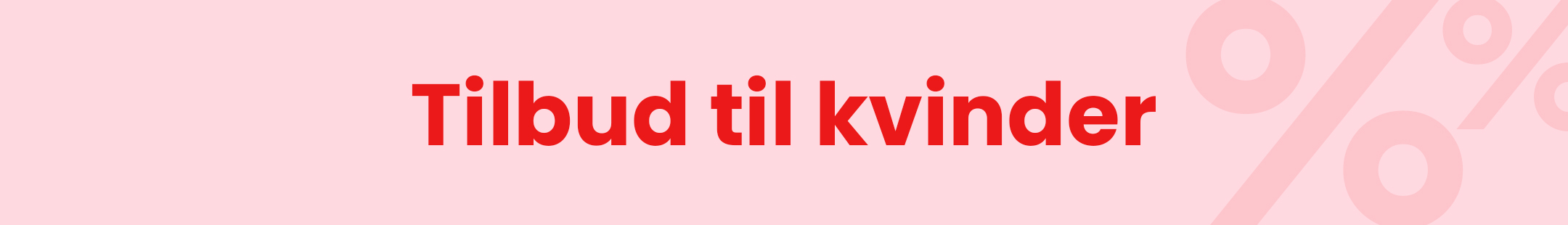 Tilbud til kvinder mobile