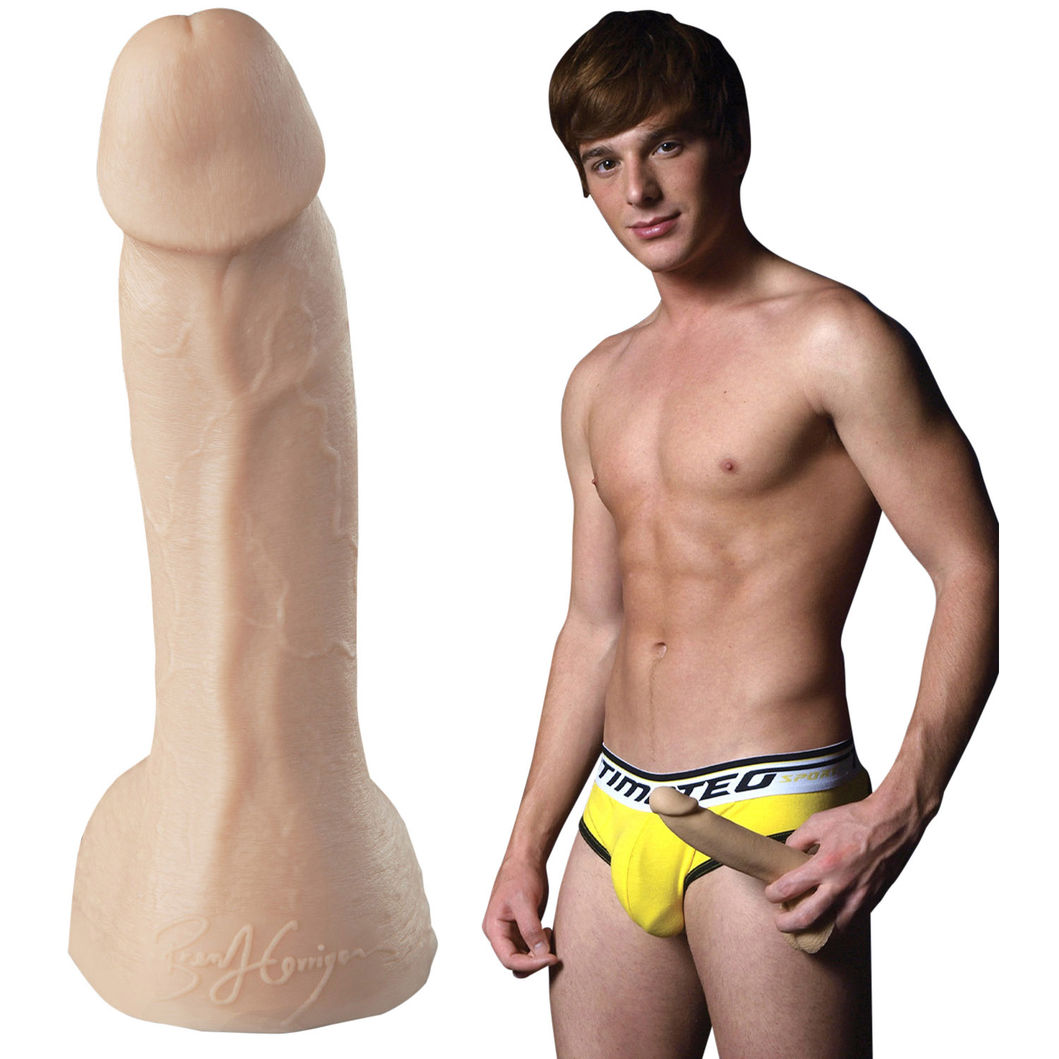 Fleshjack Brent Corrigan Realistic Dildo 21 cm - Buy here - Sinful.com