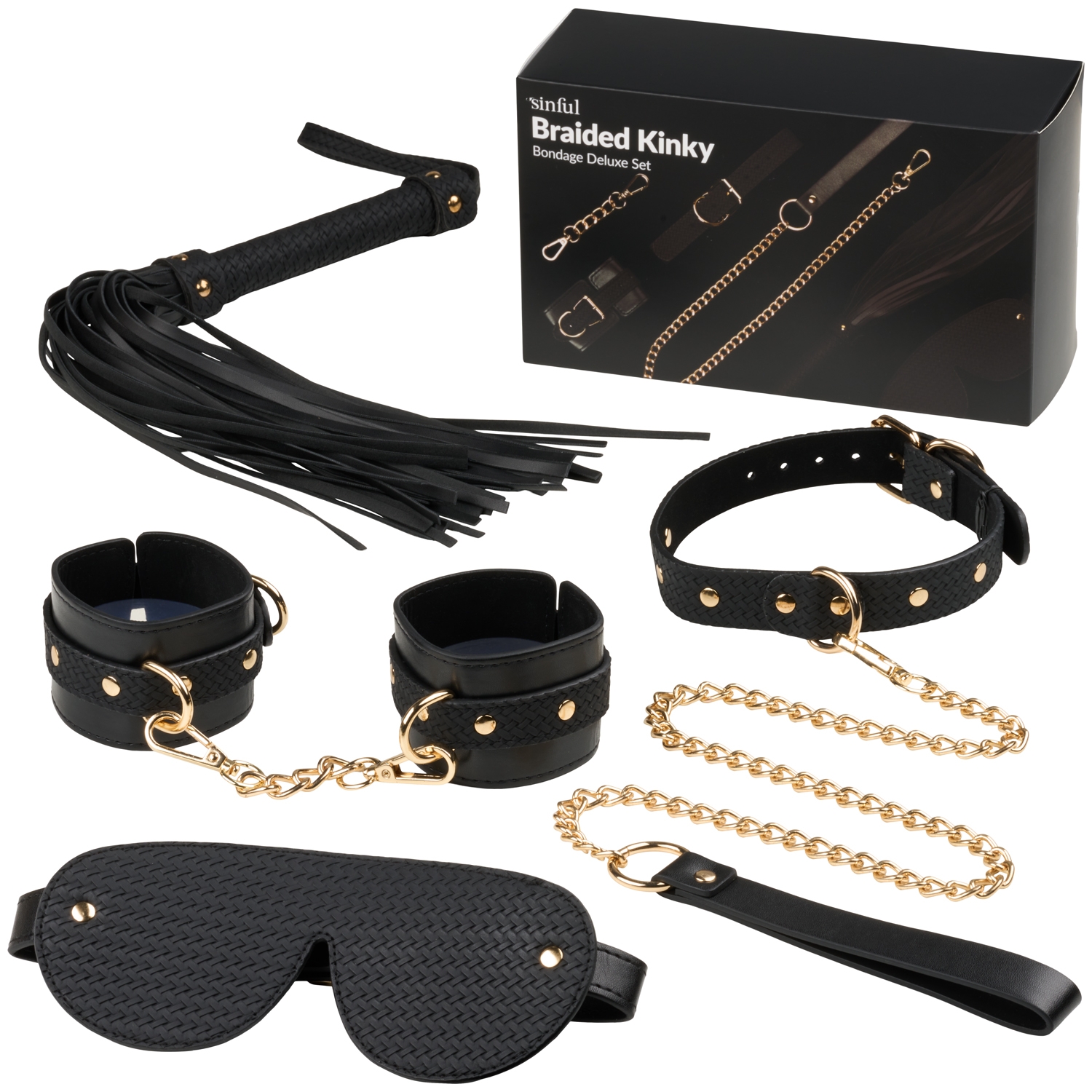 Sinful Braided Kinky Bondage Deluxe Set var 1